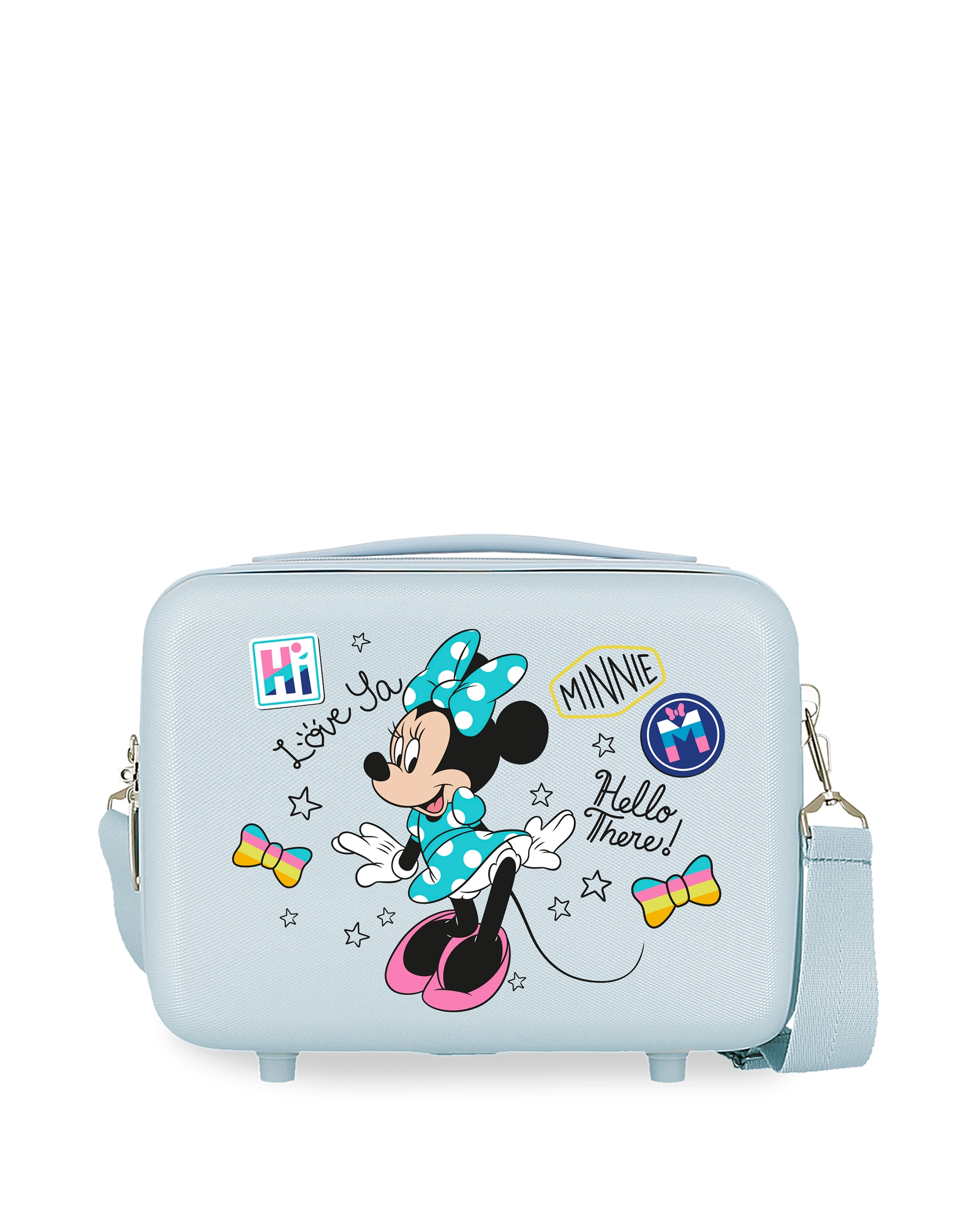 Imagem 0 de Necessaire Infantil Abs Disney Enjoy Minnie Hi Love com Capacidade de 9l