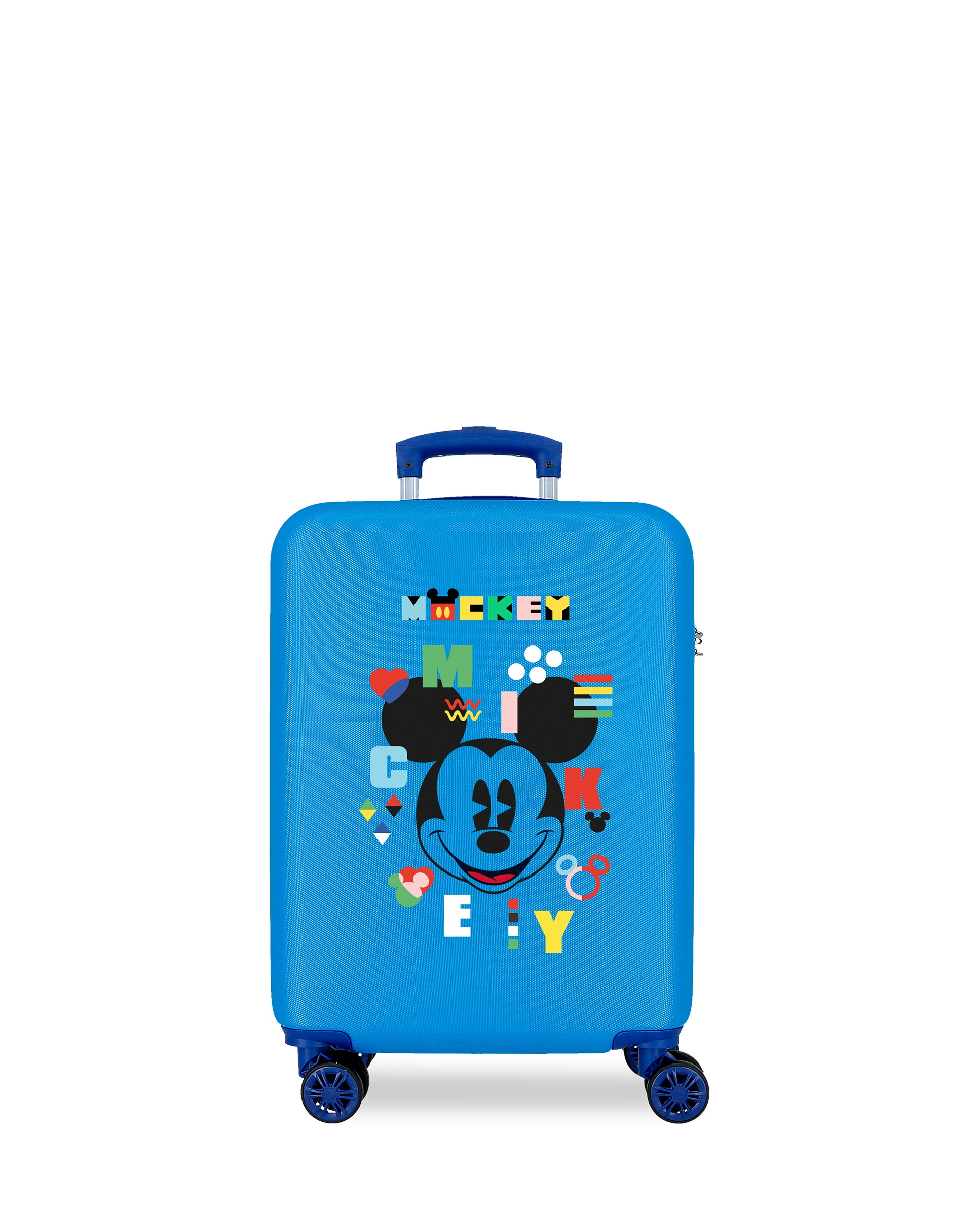 Mala de Cabine Infantil Mickey Shape Shifter Rígida com Capacidade de 34l Azul-1