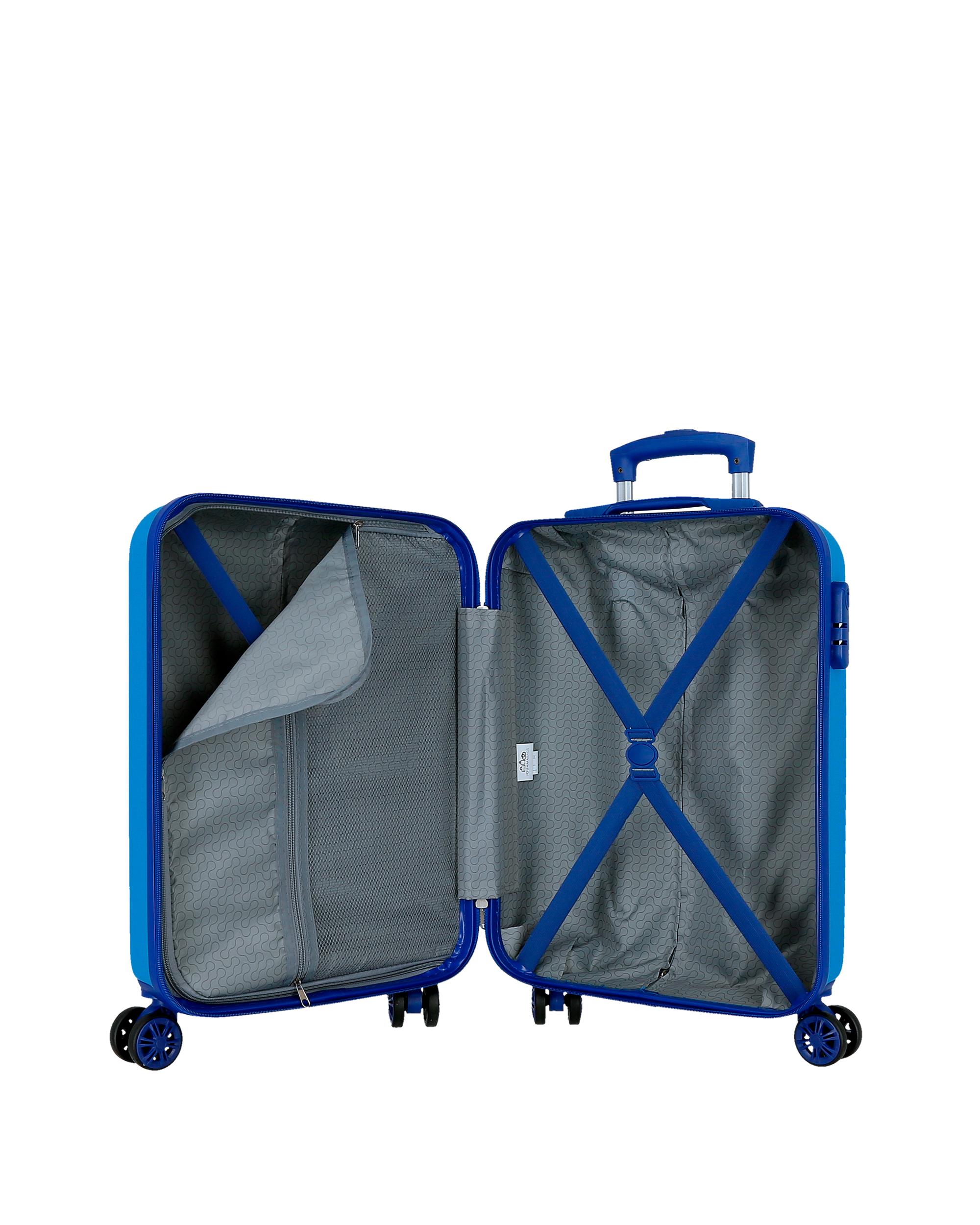 Mala de Cabine Infantil Mickey Shape Shifter Rígida com Capacidade de 34l Azul-5