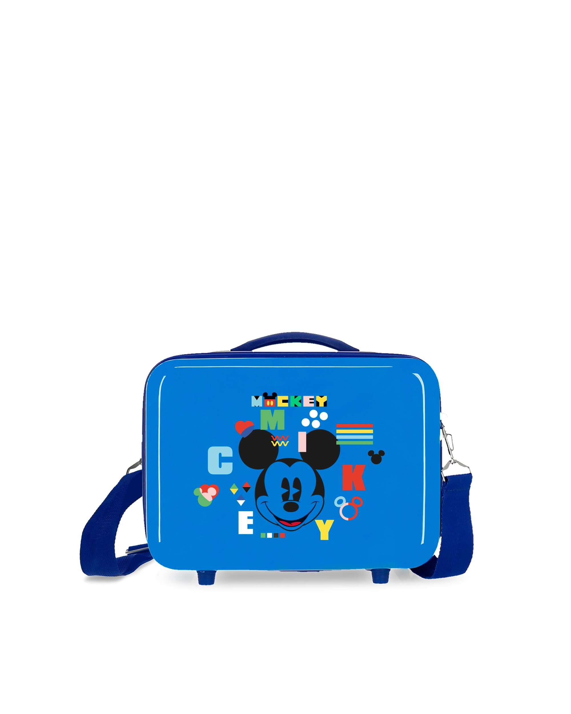 Necessaire Infantil Mickey Shape Shifter Rígido com Capacidade de 9l Azul-1