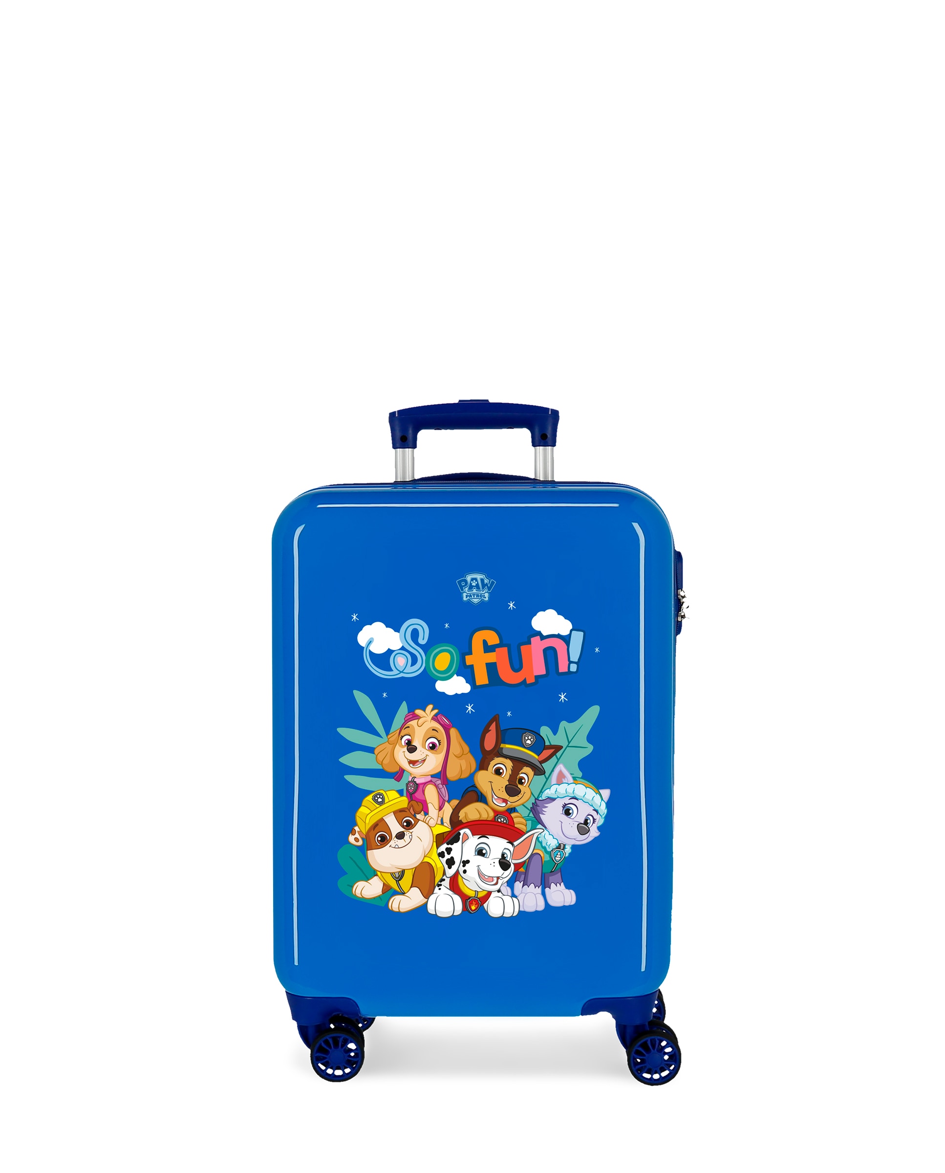 Imagen 1 de Maleta de cabina infantil Paw Patrol So Fun rígida con capacidad de 34L - Personajes - Gris Gris