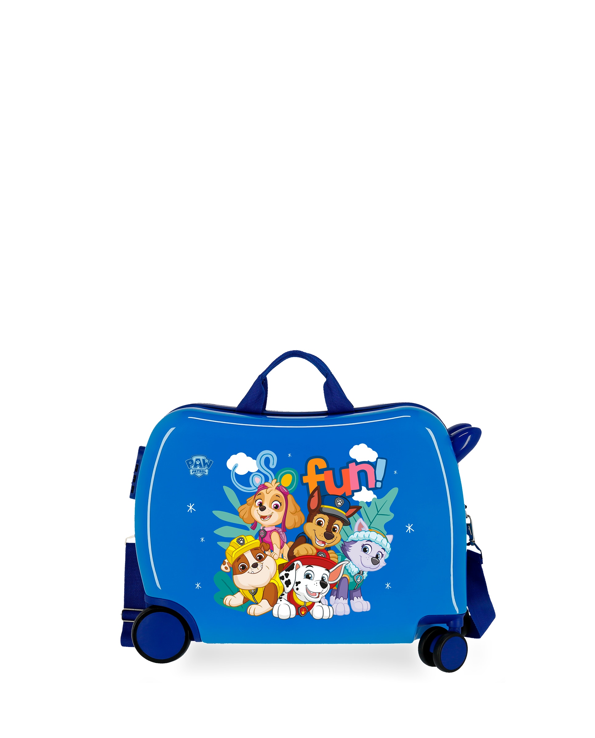 Personajes - Maleta de cabina Paw Patrol So Fun rígida con capacidad de 34L.