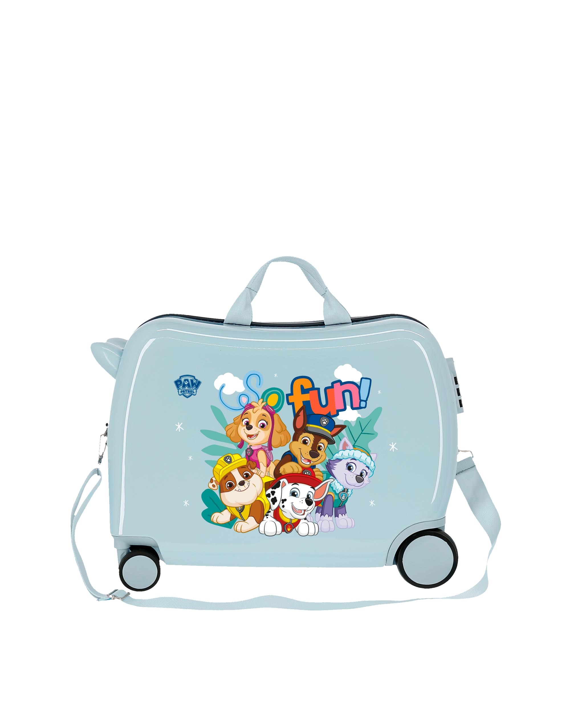 Maleta de cabina Paw Patrol So Fun rígida con capacidad de 34L - Personajes - Azul claro Azul claro-3