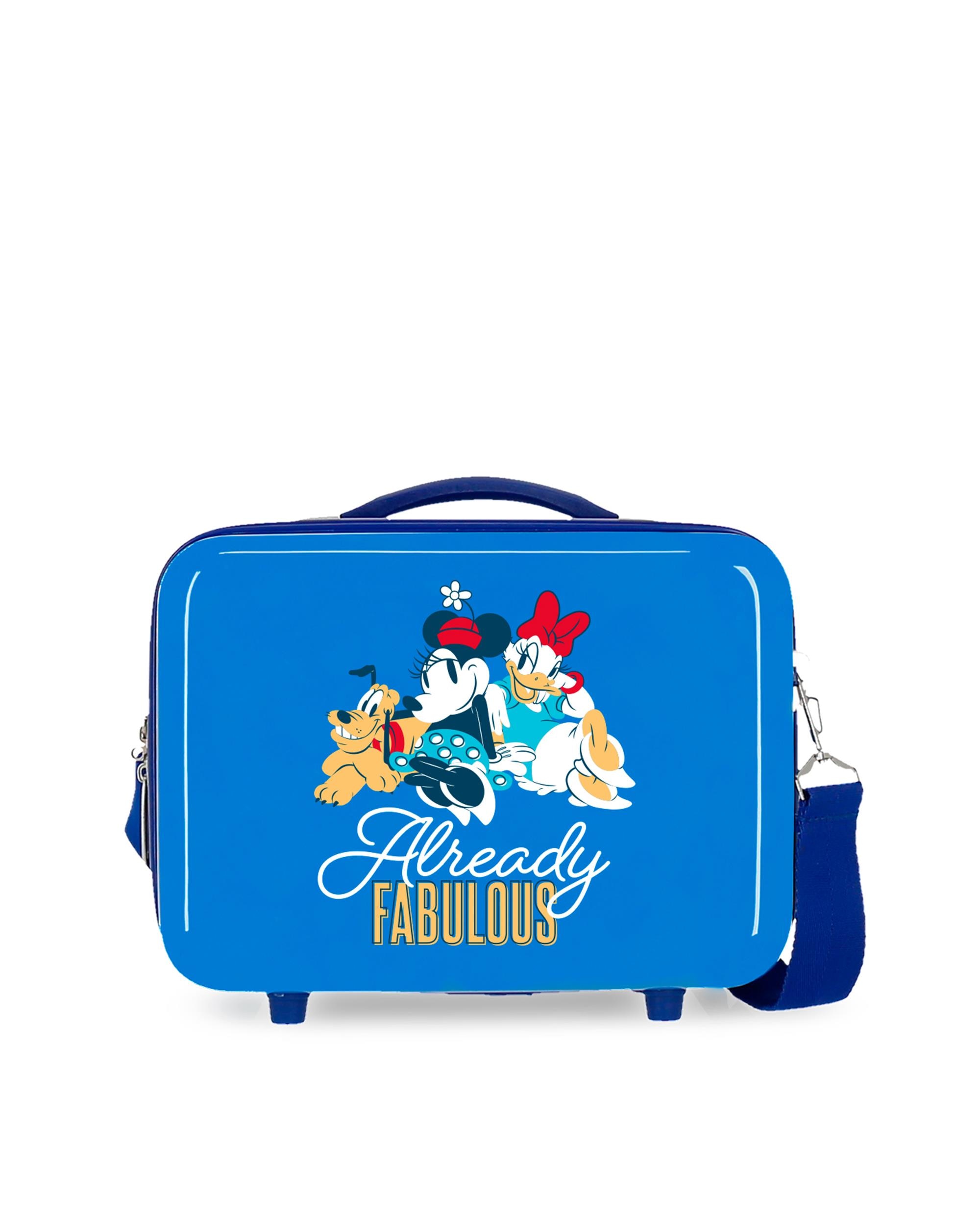 Necessaire Infantil Abs Disney Minnie Already Fabulous com Capacidade de 9l Azul-1