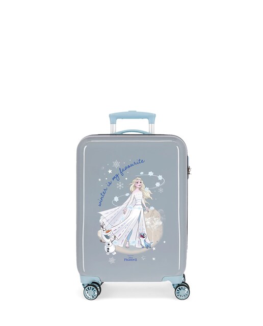 Imagen 0 de Maleta de cabina Frozen Winter is my Favourite Azul rígida con capacidad de 34L