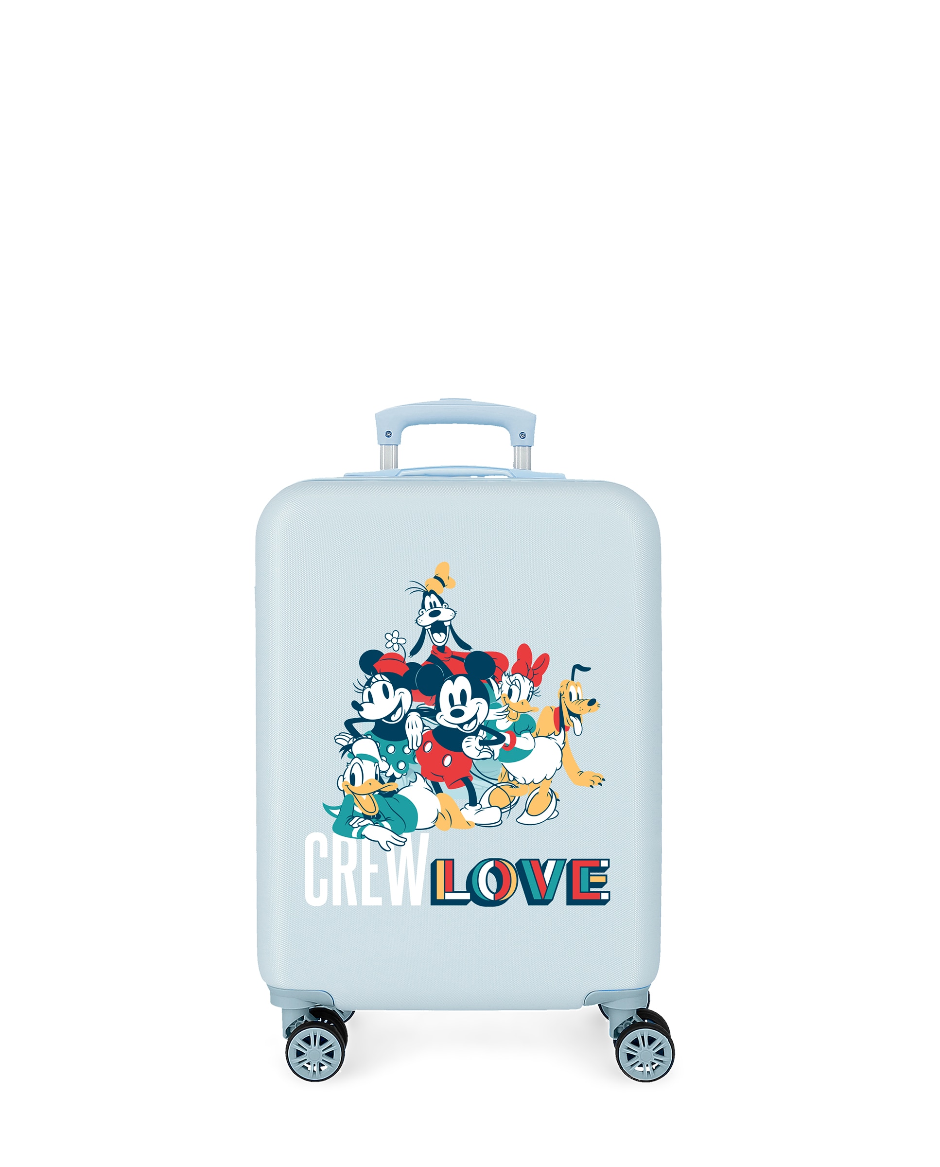 Imagem 0 de Mala de Cabine Infantil Mickey Crew Love Rígida com Capacidade de 34l