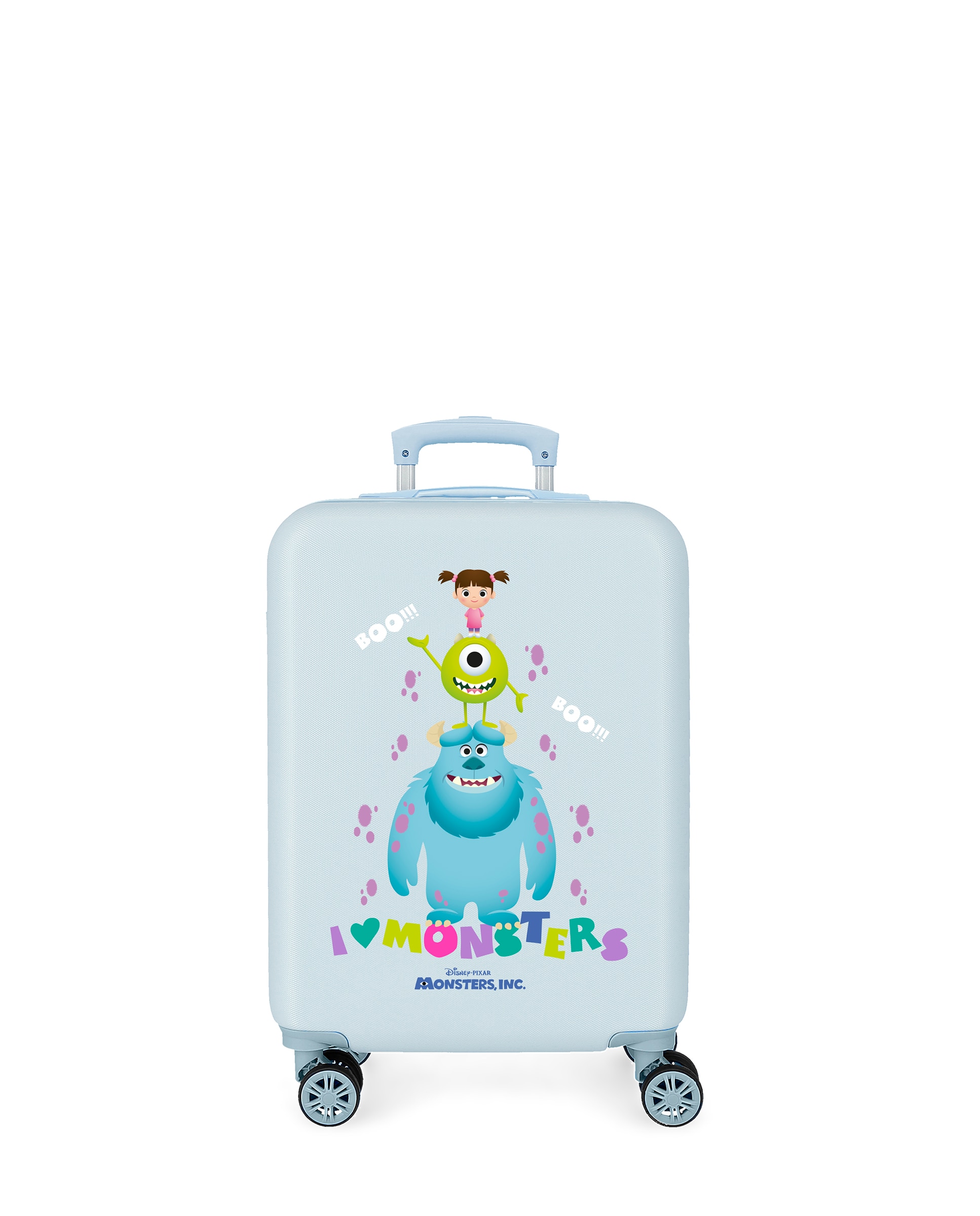Imagem 0 de Mala de Cabine Infantil Monsters Boo! Rígida com Capacidade de 34l