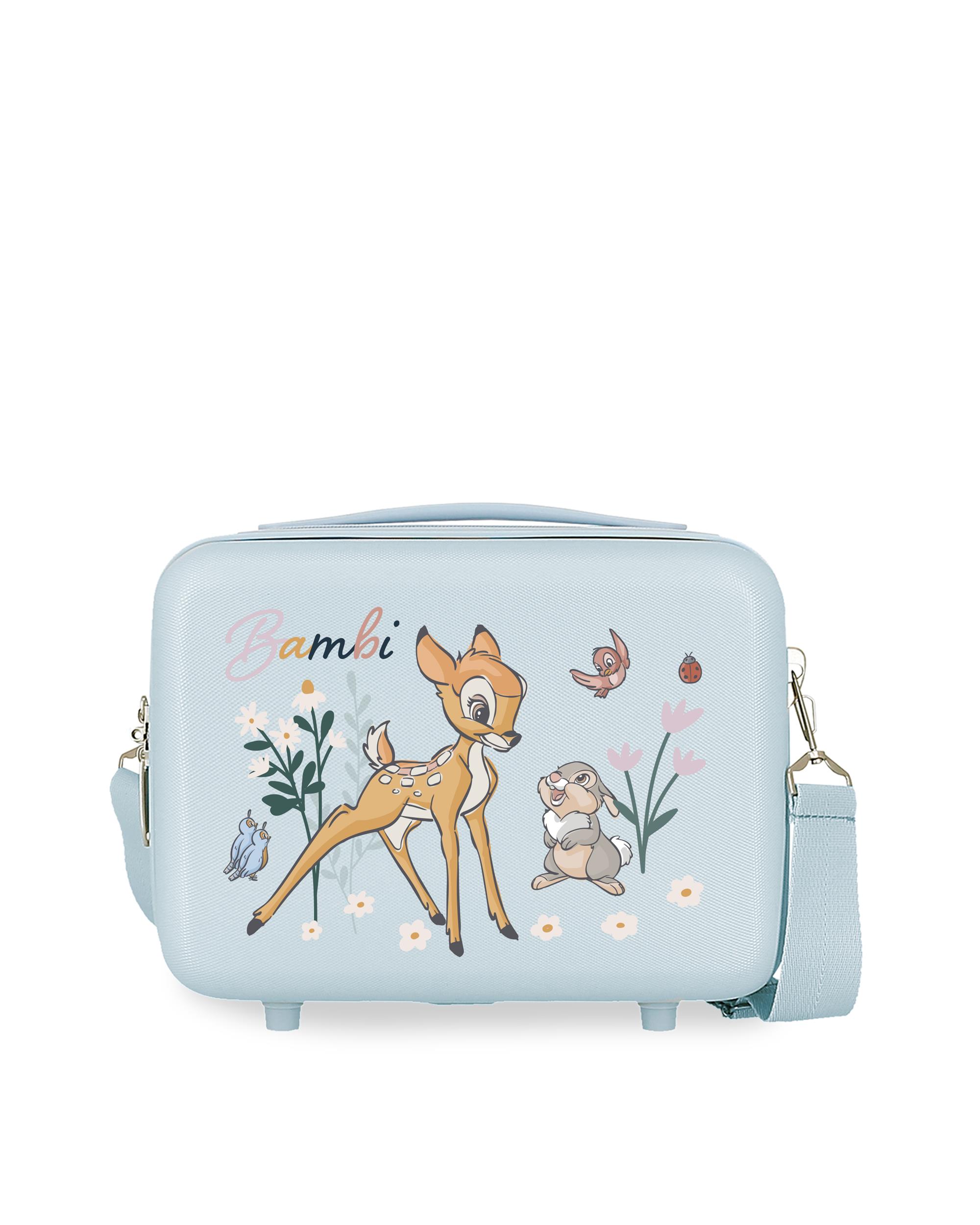 Necessaire Infantil Before The Bloom Bambi Rígido com Capacidade de 9l Azul-claro-1