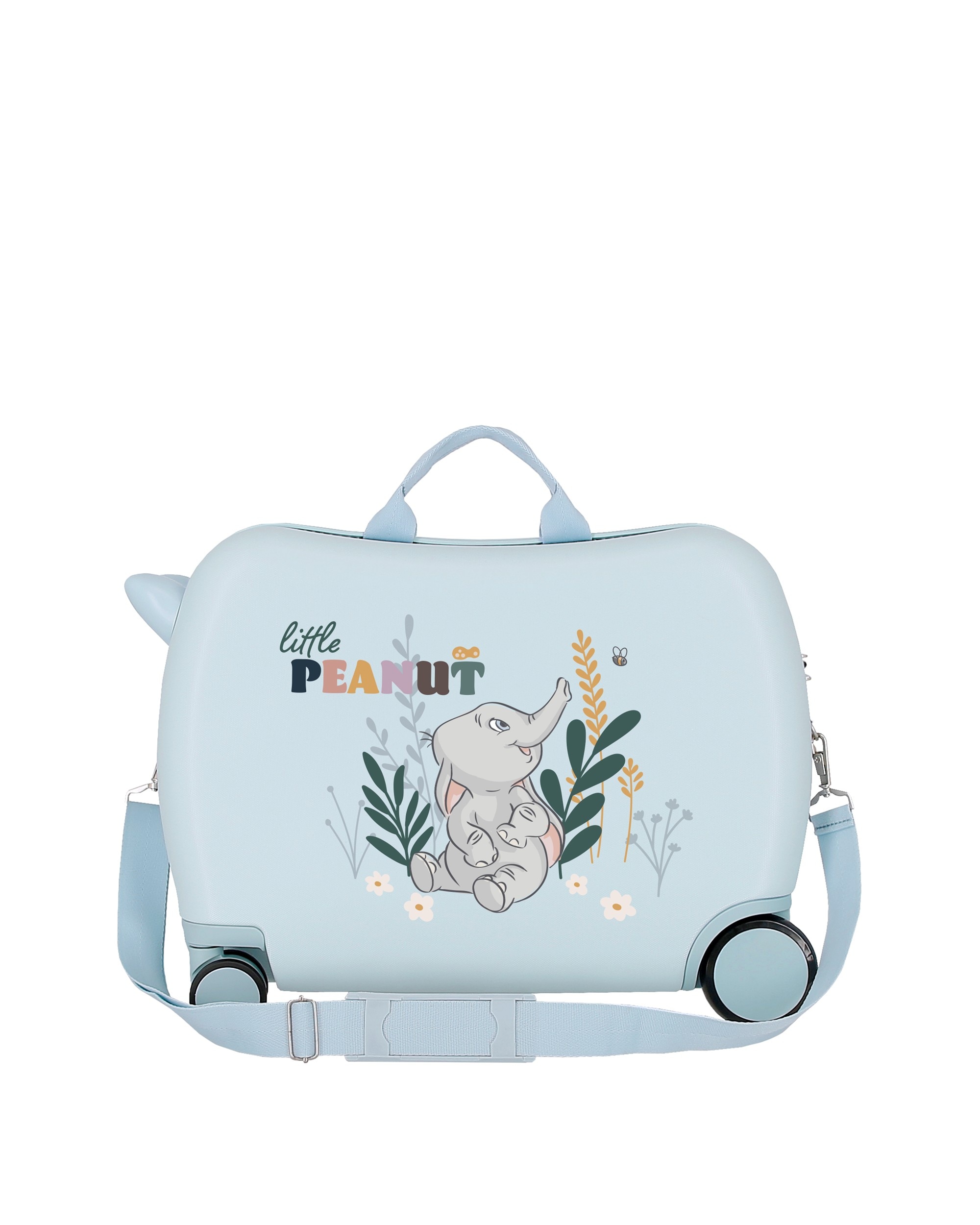 Mala de Cabine Infantil Before The Bloom Dumbo Rígida com Capacidade de 34l Azul-claro-3
