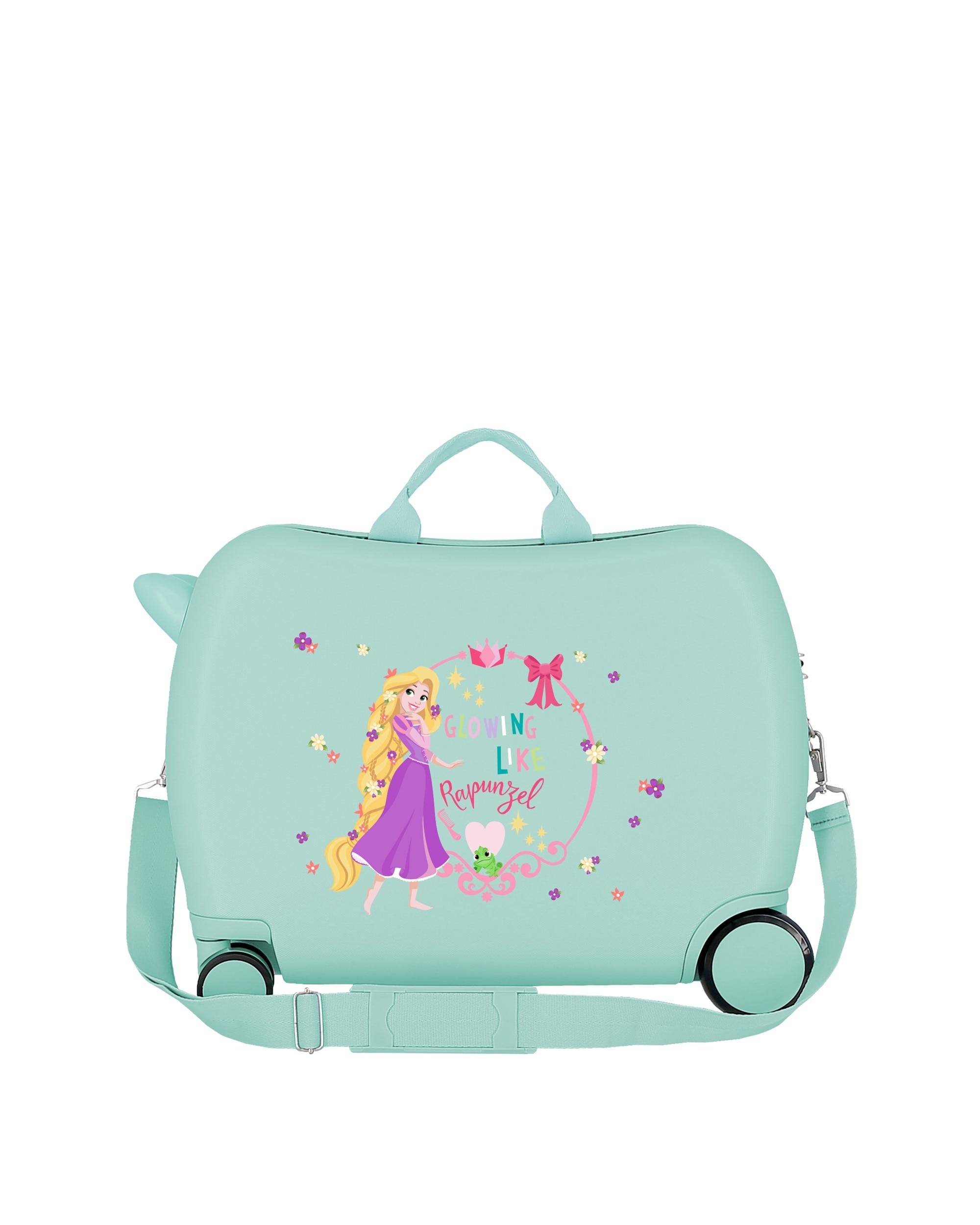 Maleta de cabina infantil Mulan Princess Celebration rígida con capacidad de 34L - Verde claro Verde claro-3