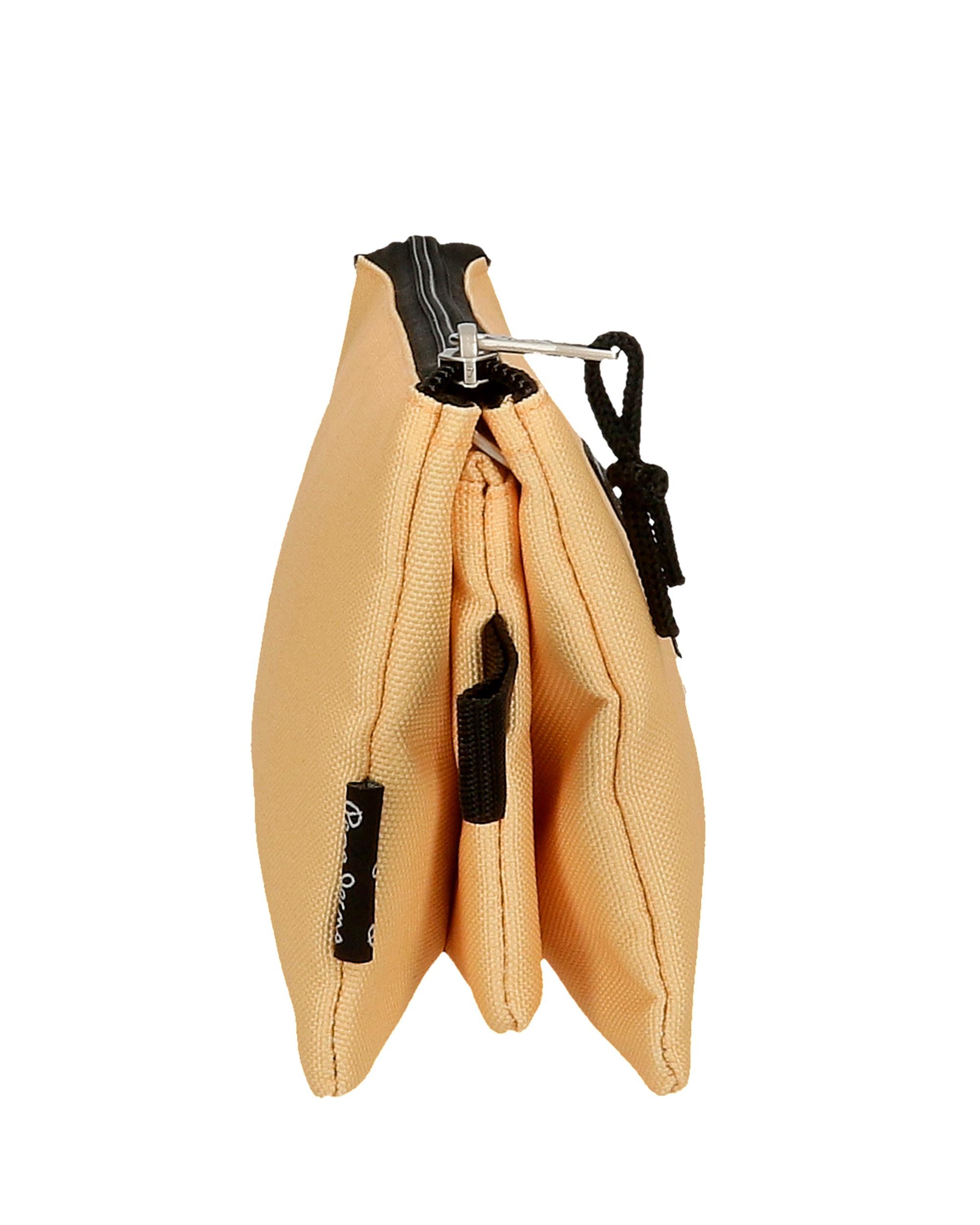 Imagen 2 de Estuche Pepe Jeans Aris Colorful tres compartimentos Amarillo Pastel Amarillo