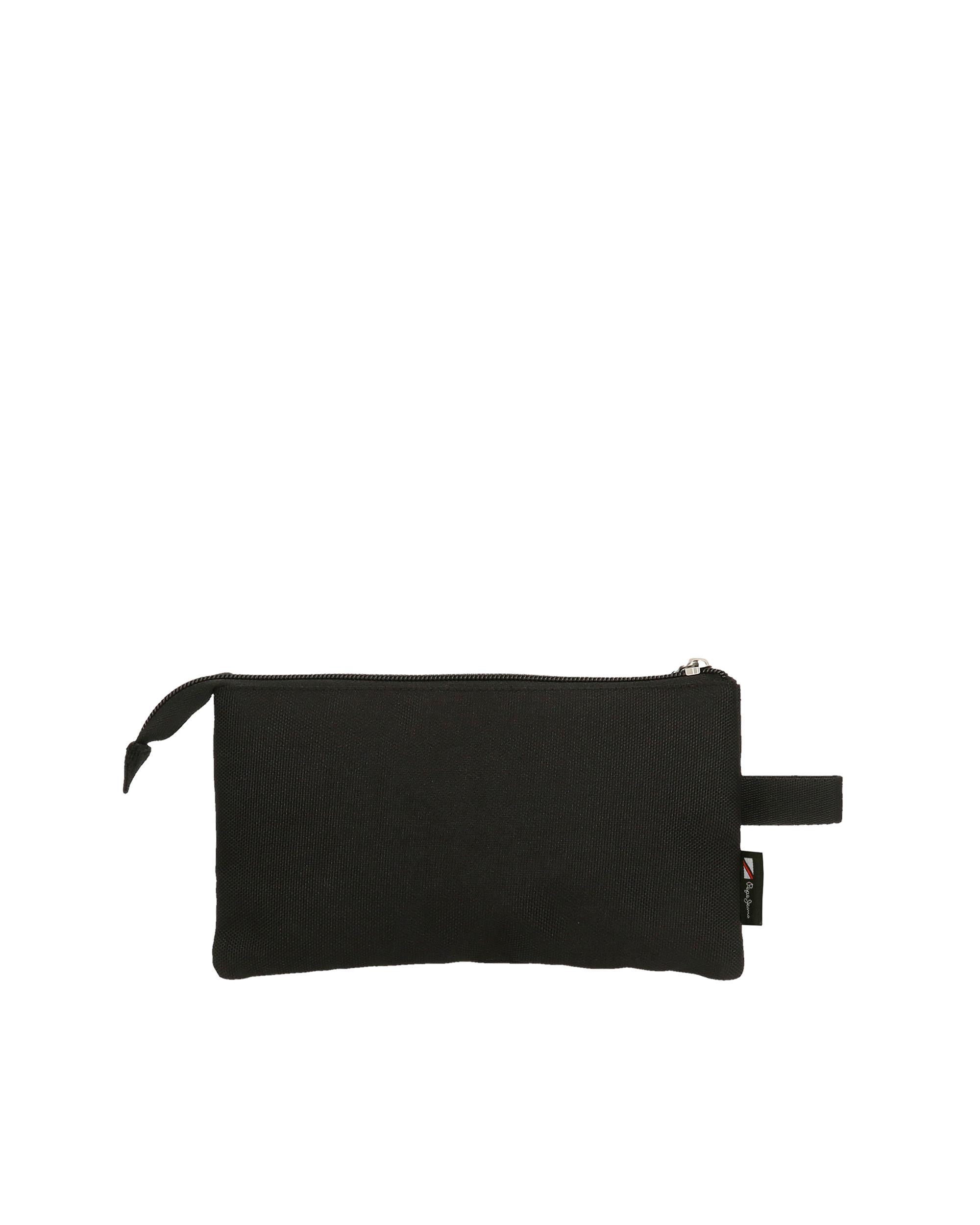 Imagen 3 de Estuche Pepe Jeans Aris Evergreen tres compartimentos Negro Negro