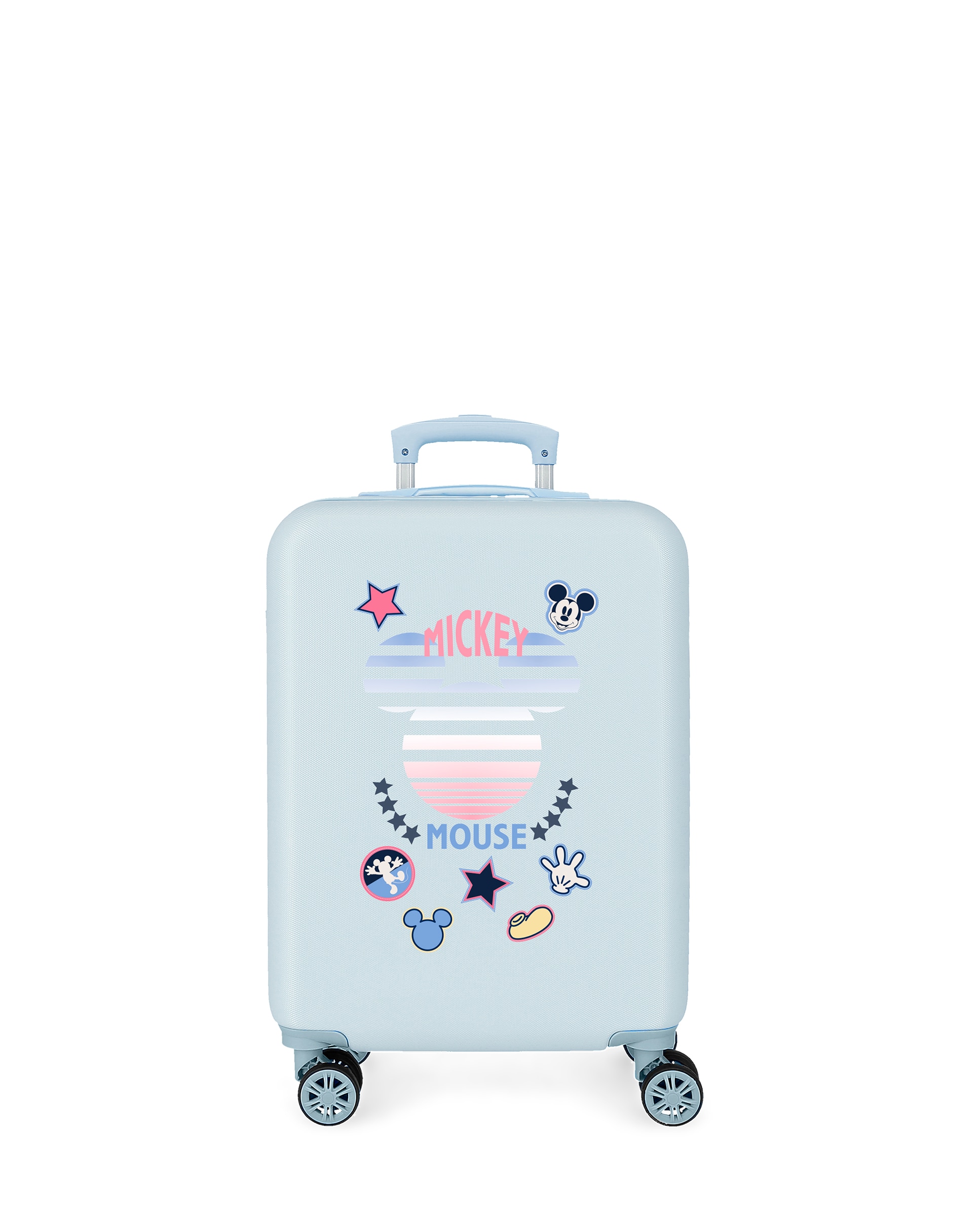 Mala de Cabine Infantil Mickey Rígida com Capacidade 34 L Cinzento / Rosa-1