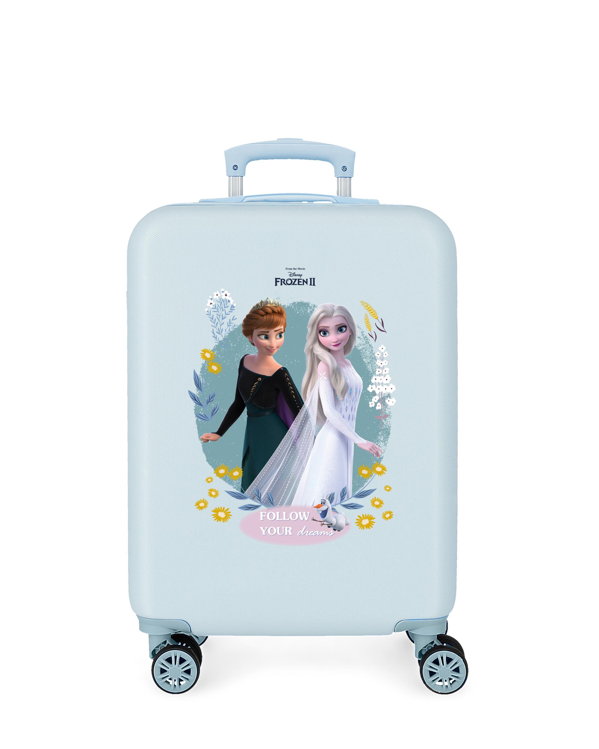 Mala de Cabine Infantil Frozen Follow Your Dreams Rígida com Capacidade de 34l Cinzento-1