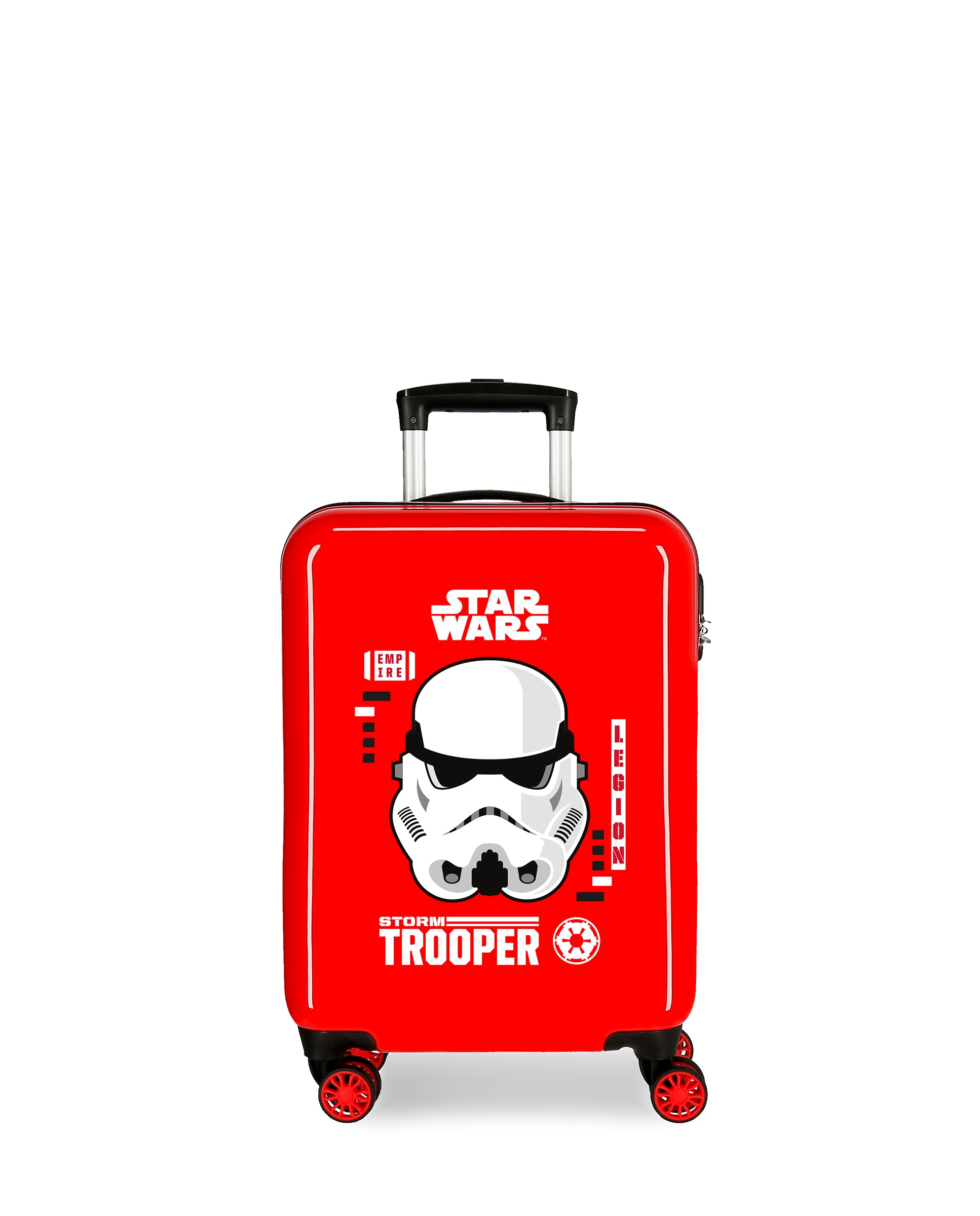 Imagen 1 de Maleta de cabina infantil Star Wars Storm rígida con capacidad de 34L Rojo