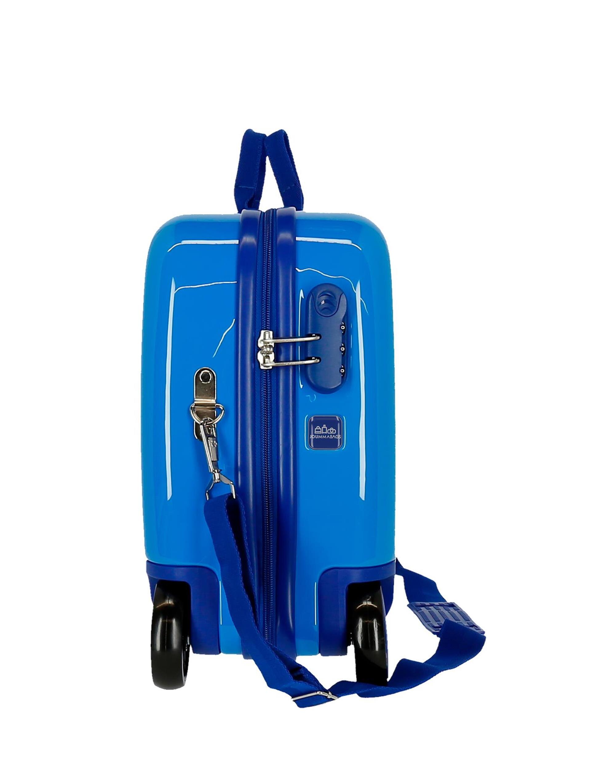 Imagen 4 de Maleta de cabina infantil Star Wars Storm rígida con capacidad de 34L - Personajes - Azul / Blanco Azul / Blanco