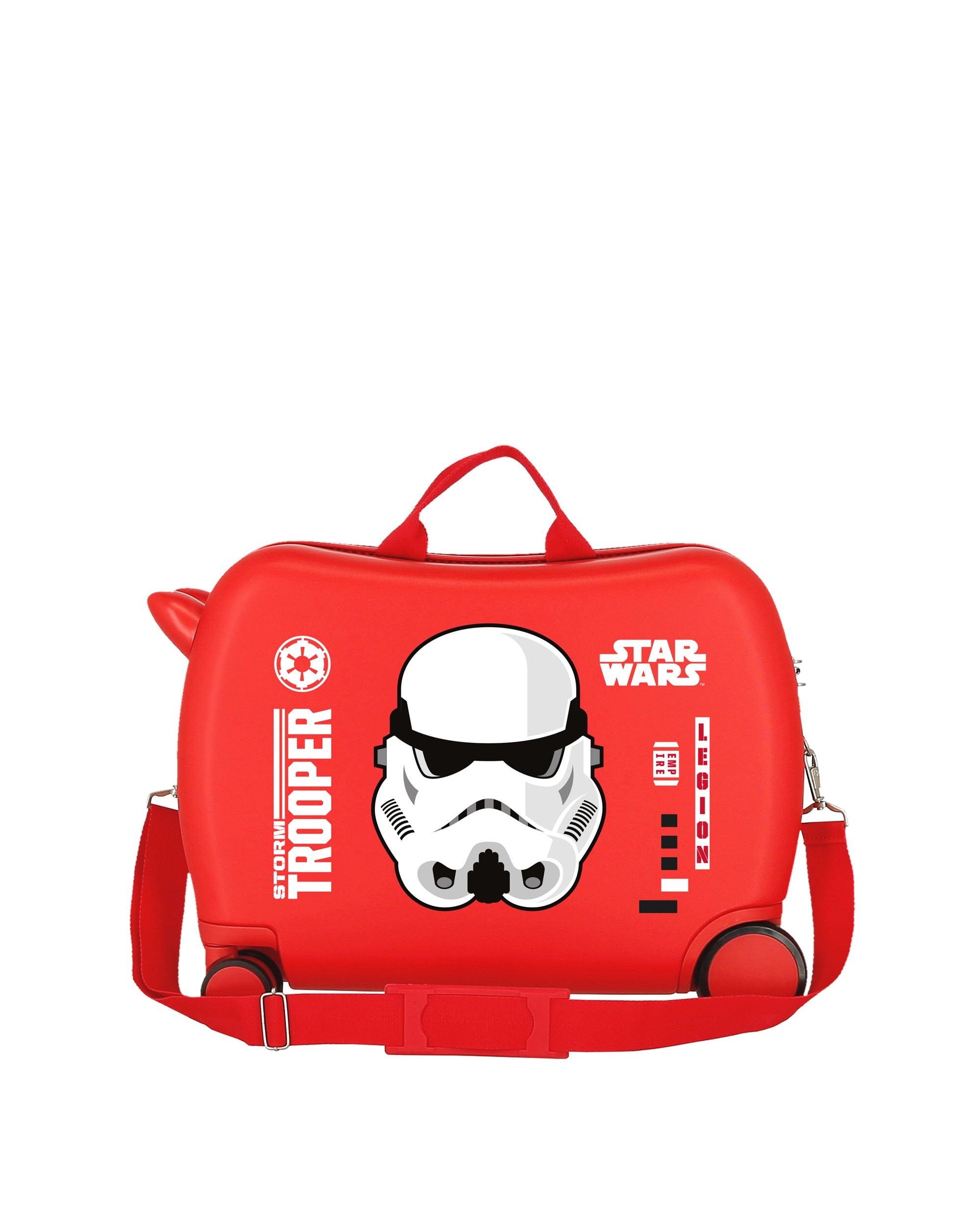Imagen 3 de Maleta de cabina infantil Star Wars Storm rígida con capacidad de 34L - Personajes - Rojo Rojo