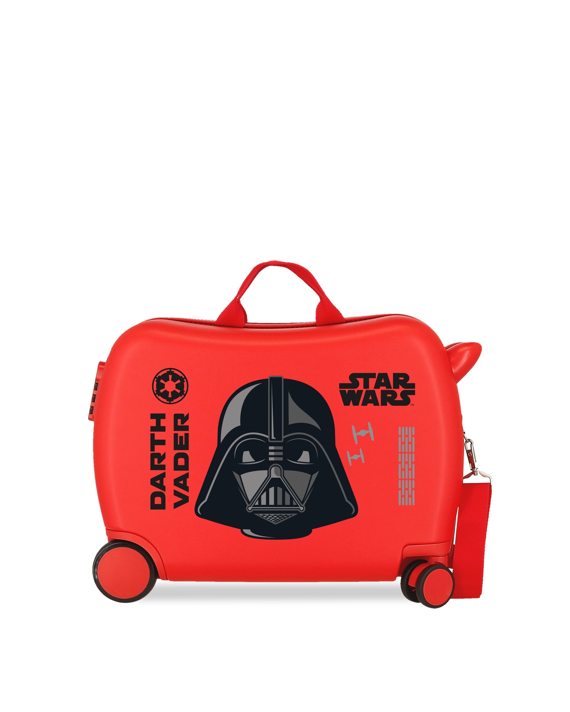 Mala de Cabine Infantil Star Wars Darth Vaider com Capacidade de 34l Vermelho-1