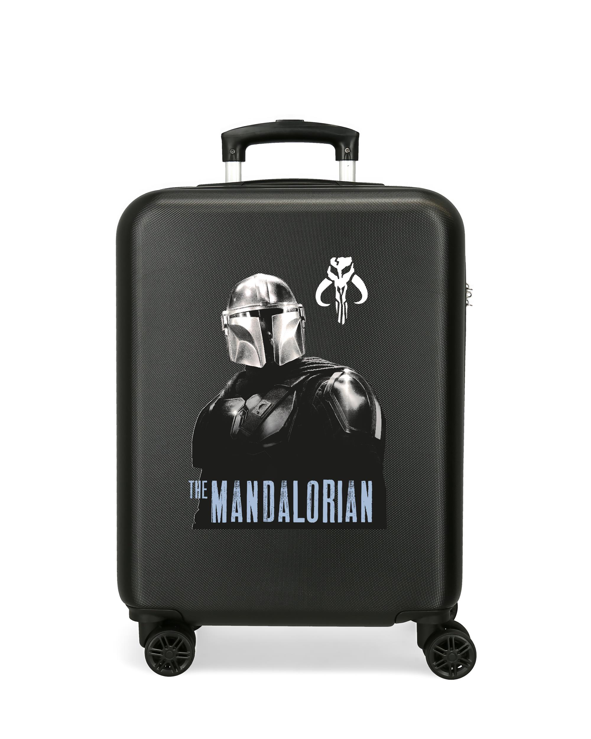 Imagen 0 de Maleta de Cabina Star Wars The Mandalorian rígida con capacidad de 34L Negro