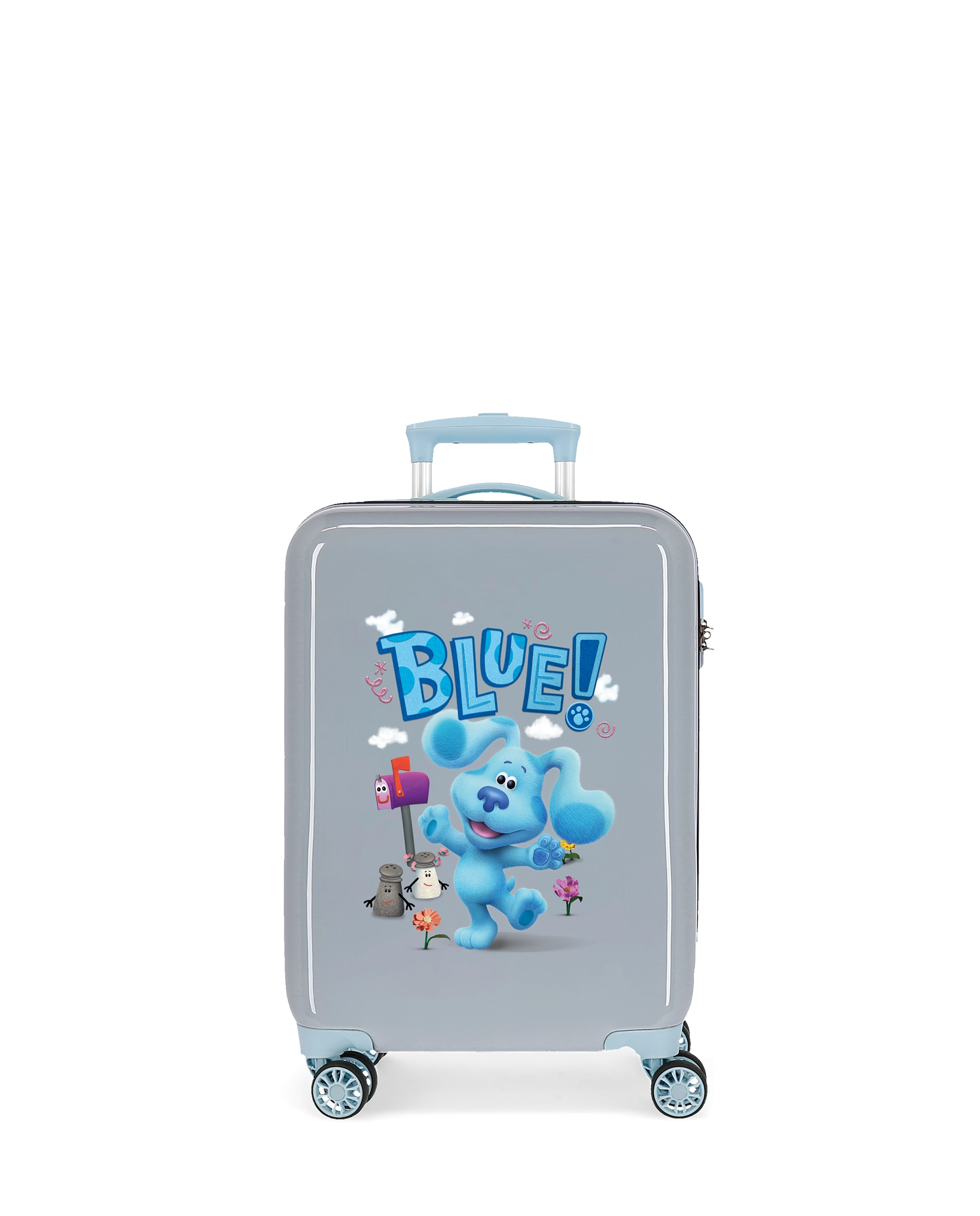 Imagen 1 de Maleta de cabina infantil Blue´s Clues & you - happy rígida con capacidad de 32L Gris
