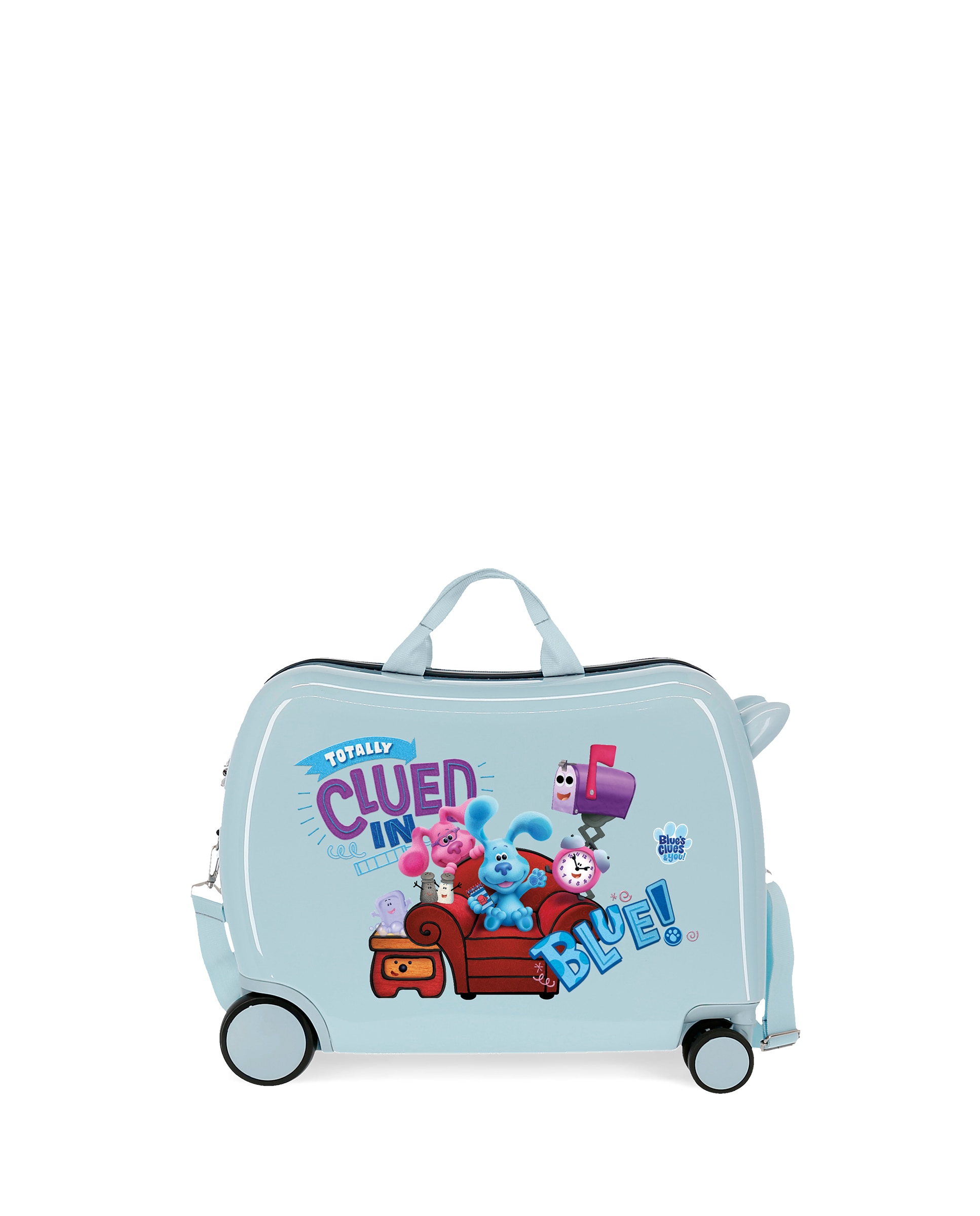 Imagen 1 de Maleta de cabina infantil Blue´s Clues & you - Totally clued in con capacidad de 34L Azul
