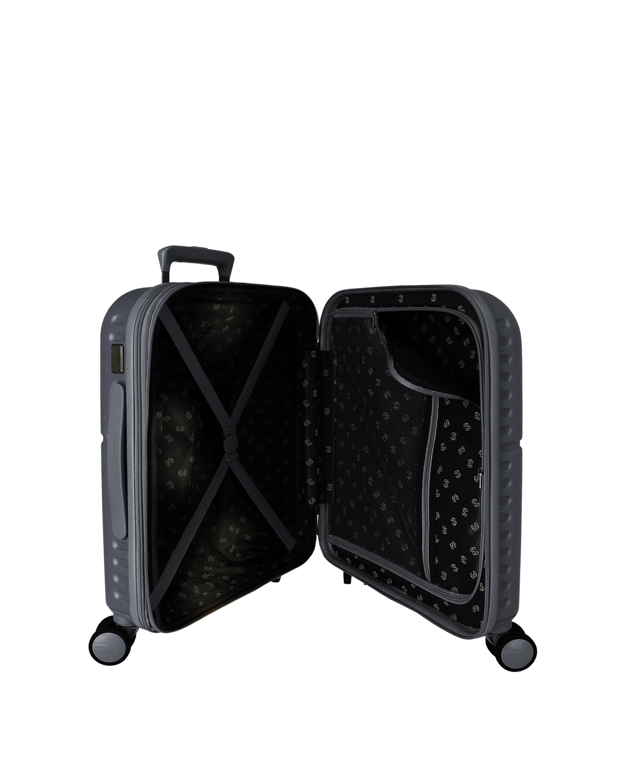 Imagen 5 de Maleta de cabina expandible highlight rígida con capacidad de 37l - Pepe Jeans - Azul Azul