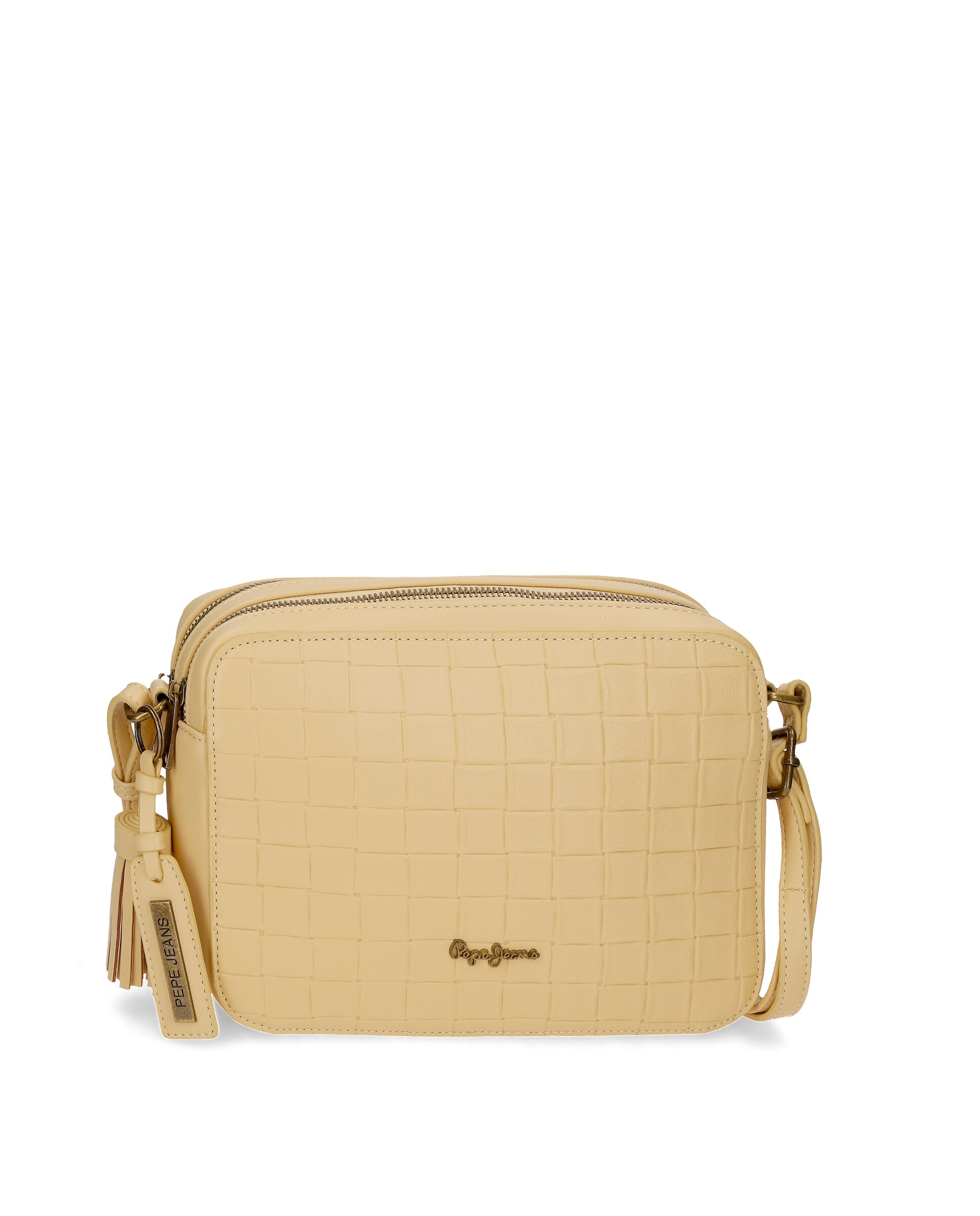 Pochette Ultra Plate Pepe Jeans En Cuir Bleu Indigo - Neuf Avec étiquettes - Pour Femme
