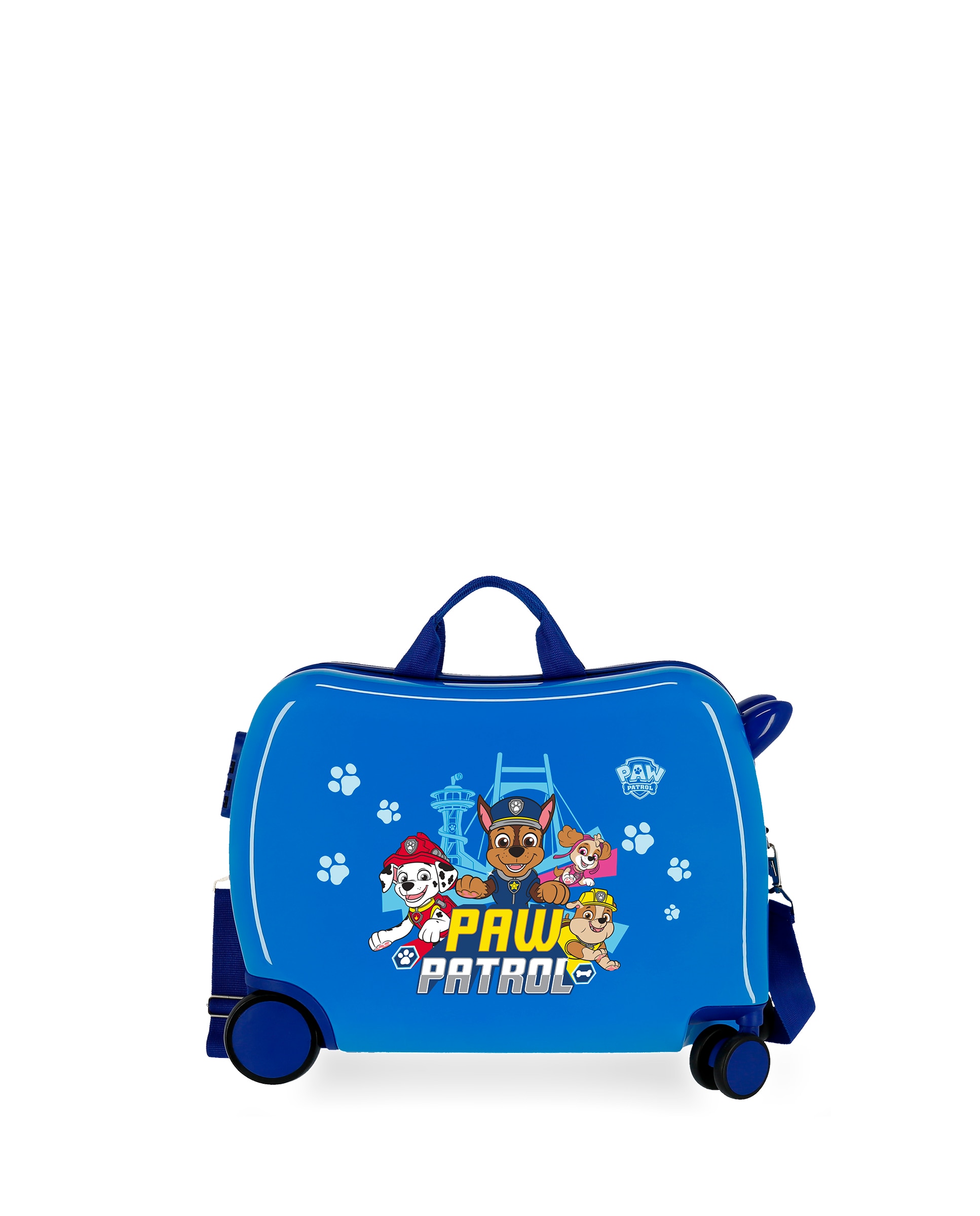 Imagen 1 de Maleta de cabina infantil Paw Patrol Always Heroic rígida con capacidad de 34L Azul