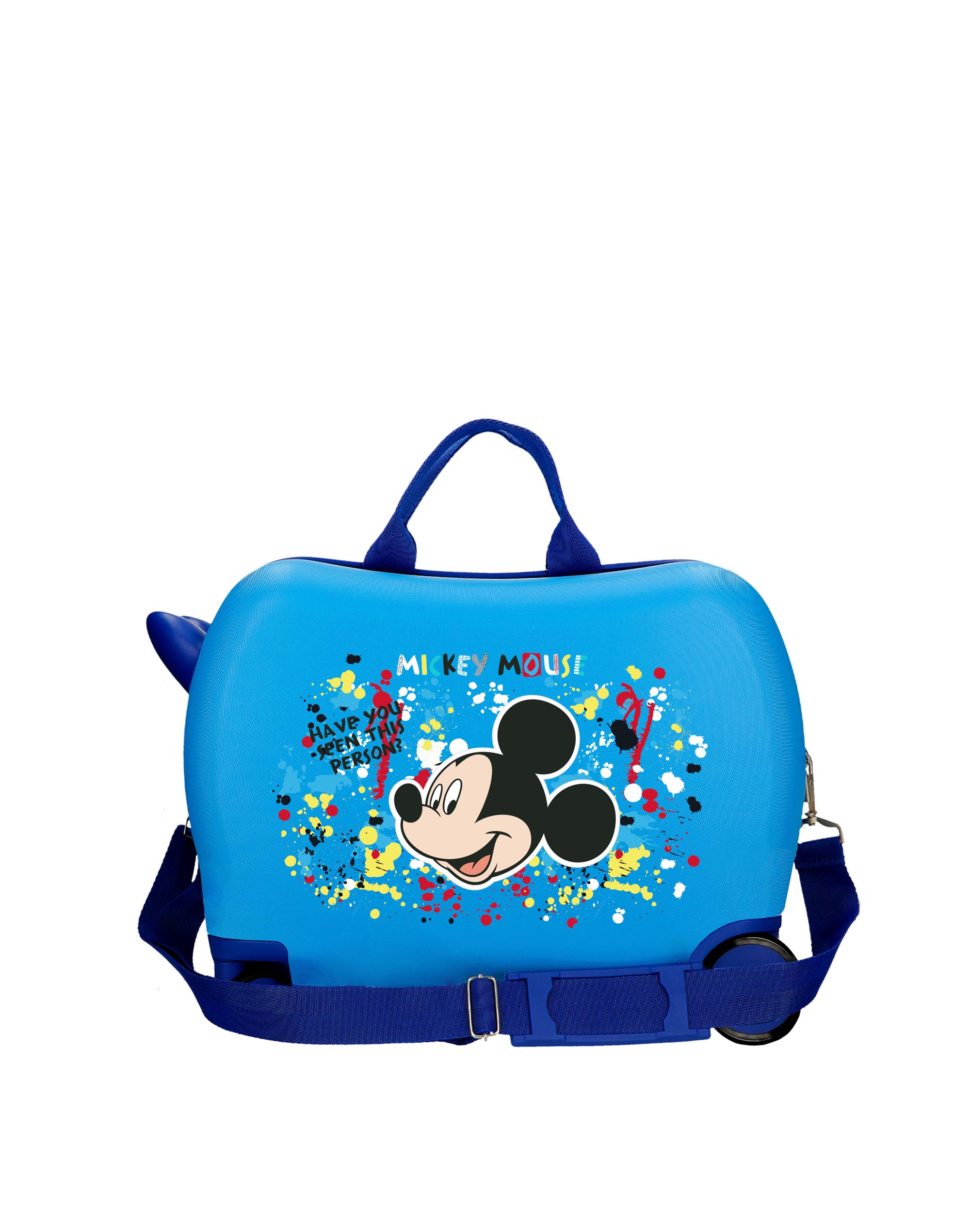 Maleta de cabina mickey colour mayhem rígida con capacidad de 34l