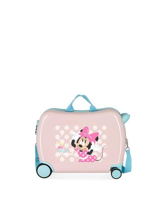 Imagen 0 de Maleta de cabina infantil Minnie play all day rígida con capacidad de 34L
