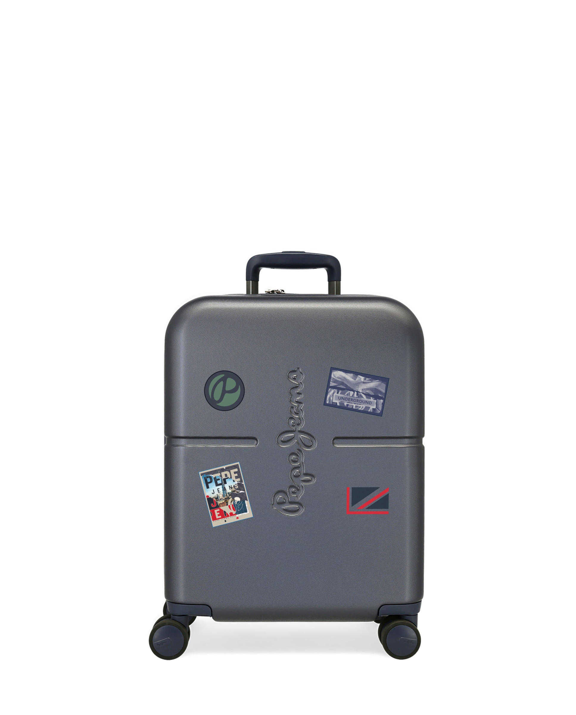 Pepe Jeans - Maleta de cabina expandible Chest rígida con capacidad de hasta 42L.