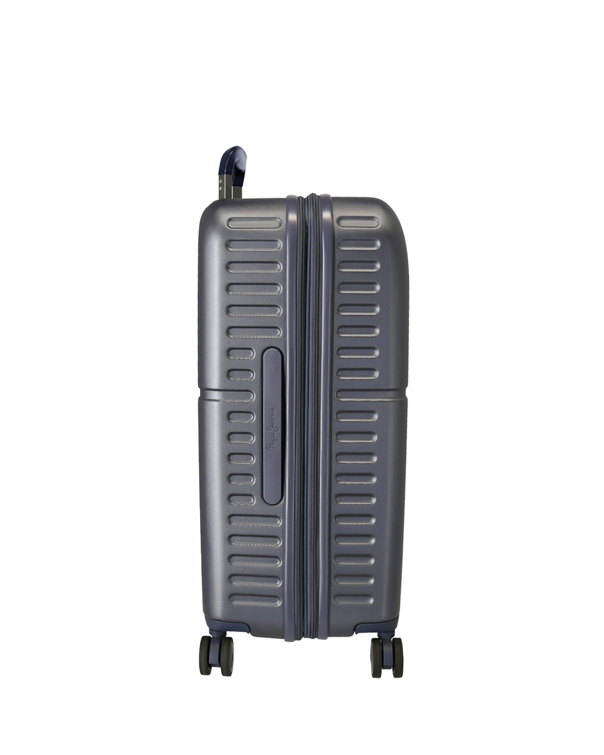 Imagen 2 de Maleta mediana expandible Chest rígida con capacidad de hasta 84L - Pepe Jeans - Azul marino Azul marino