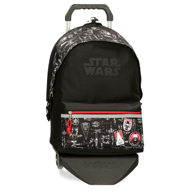 Imagen 0 de Mochila de niño Star Wars Space mission portaordenador con carro