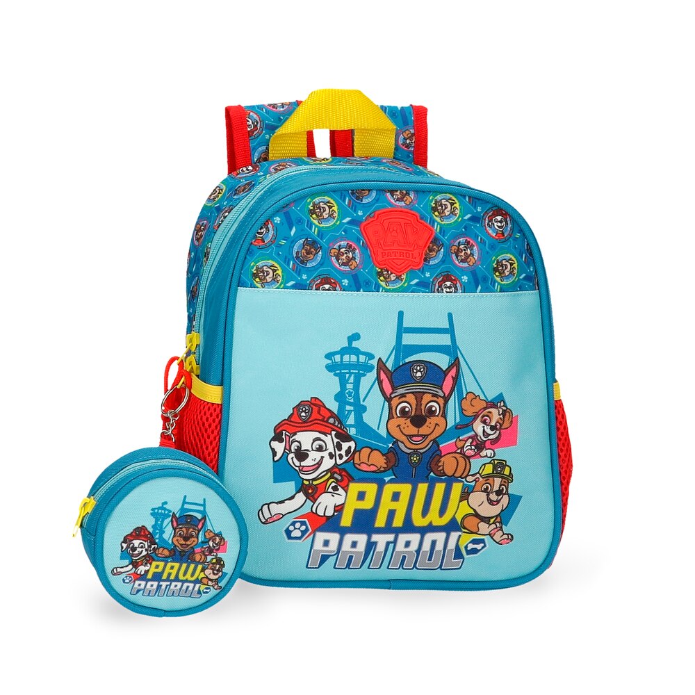 Mochila Patrulla Canina Always Heroic 25 cm con porta chupete