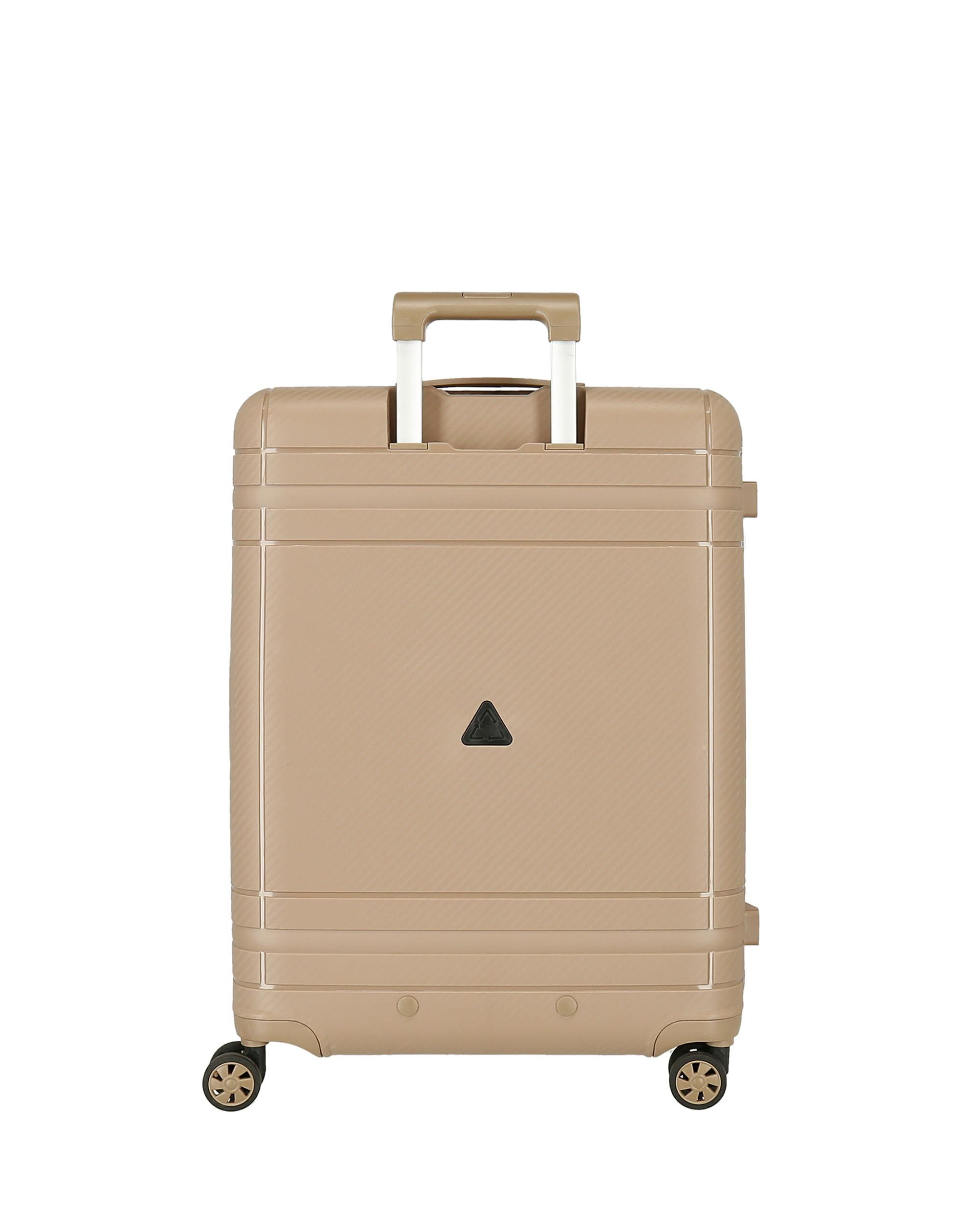 Maleta Mediana Movom Dimension Rígida 66cm - Champagne Champagne-3