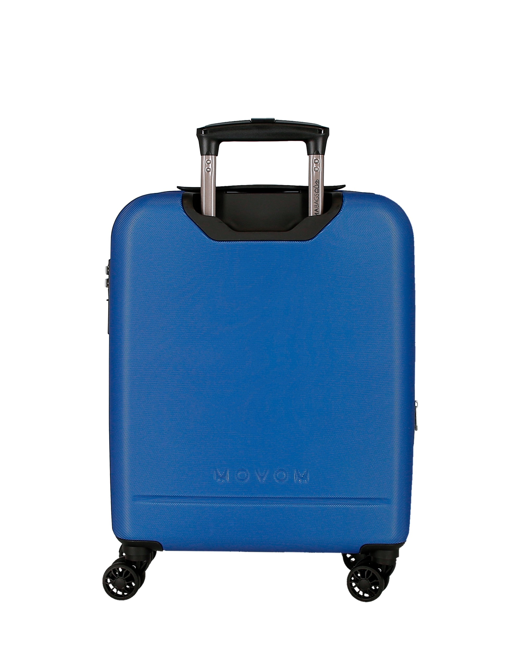 Trolley de Cabine Expansível Galaxy Rígido Até 42L Azul-marinho-3