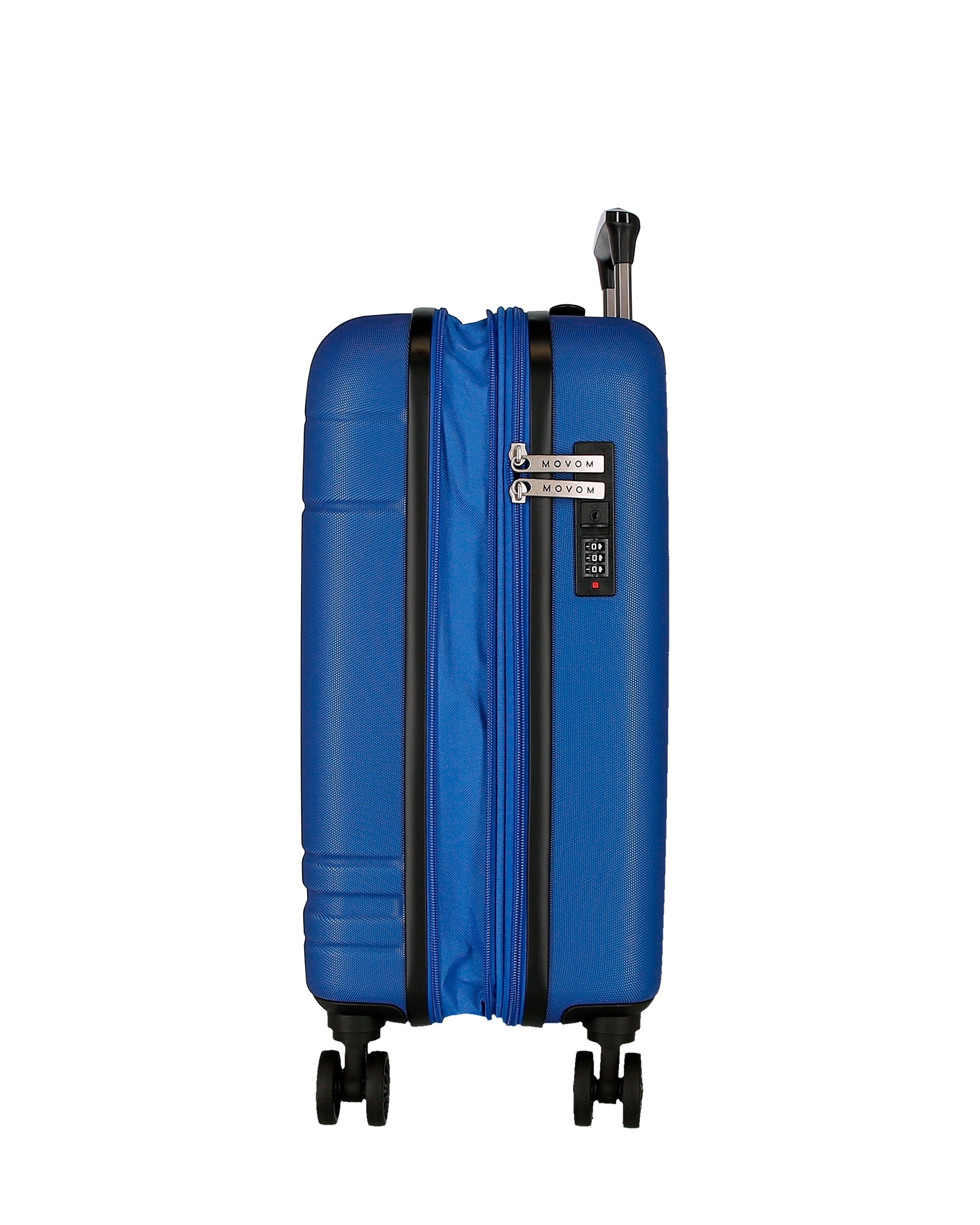 Trolley de Cabine Expansível Galaxy Rígido Até 42L Azul-marinho-6