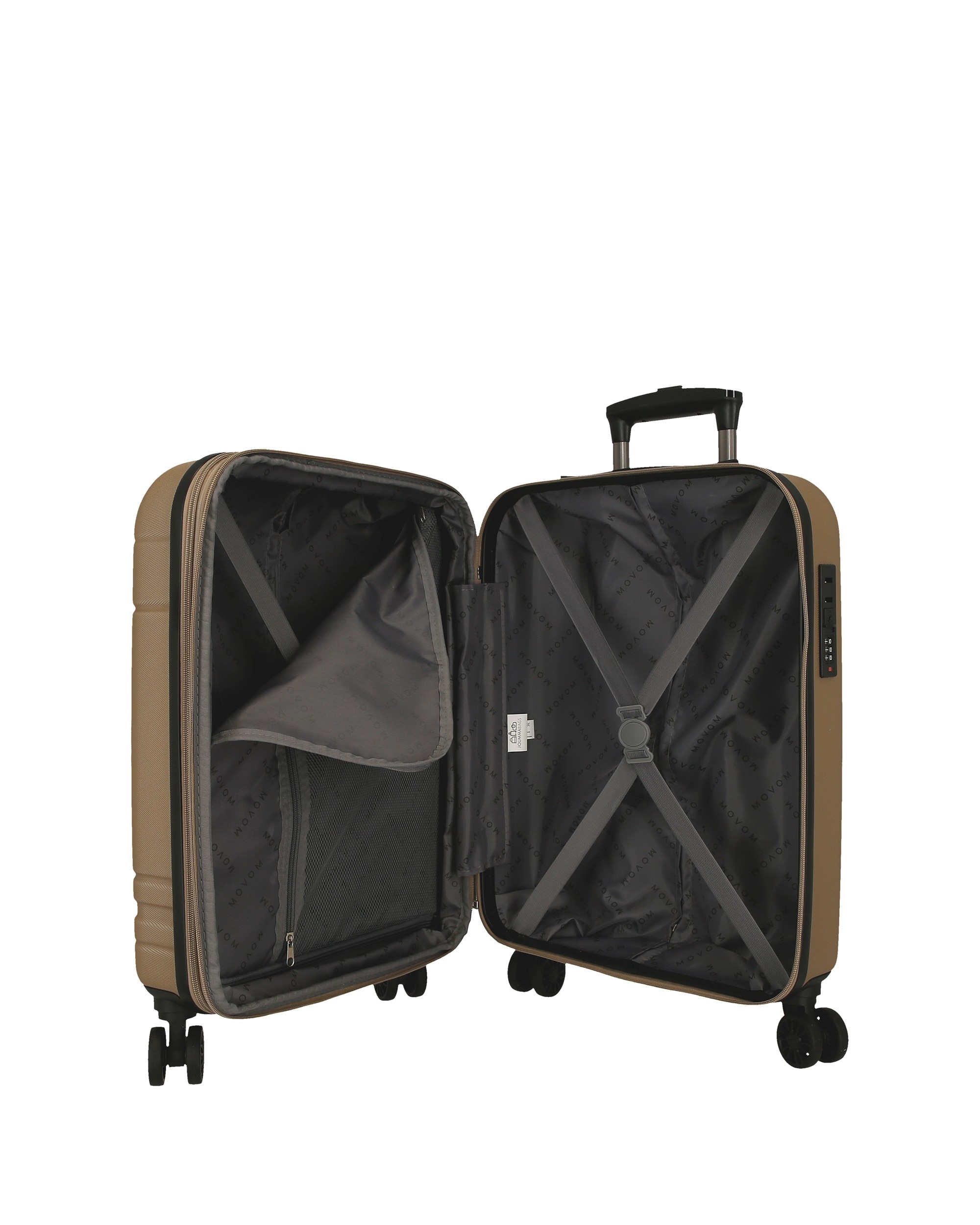 Maleta de cabina movom galaxy expandible azul marino - Oro Oro-5