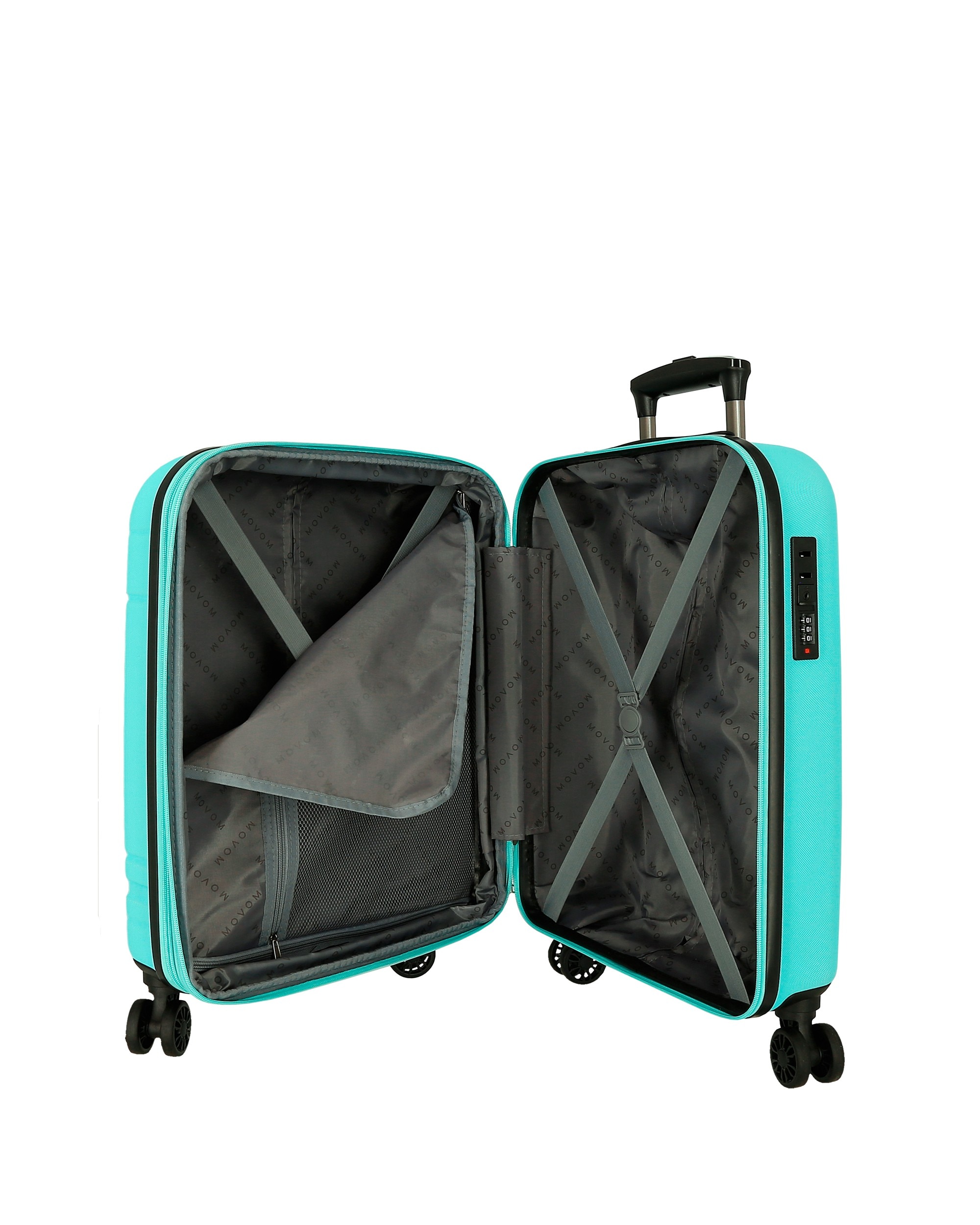 Maleta de cabina movom galaxy expandible azul marino - Azul Azul-5
