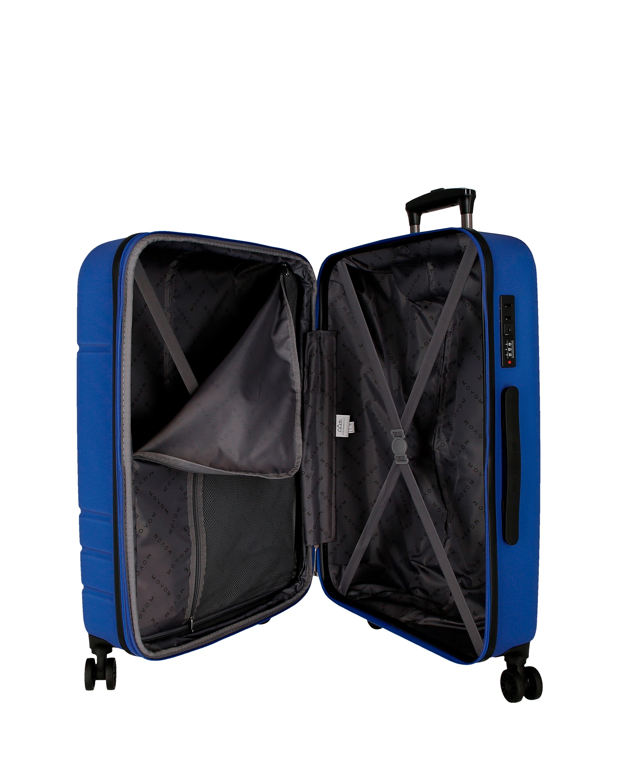 Imagen 5 de Maleta mediana movom galaxy rígida 68cm azul marino - Azul Azul