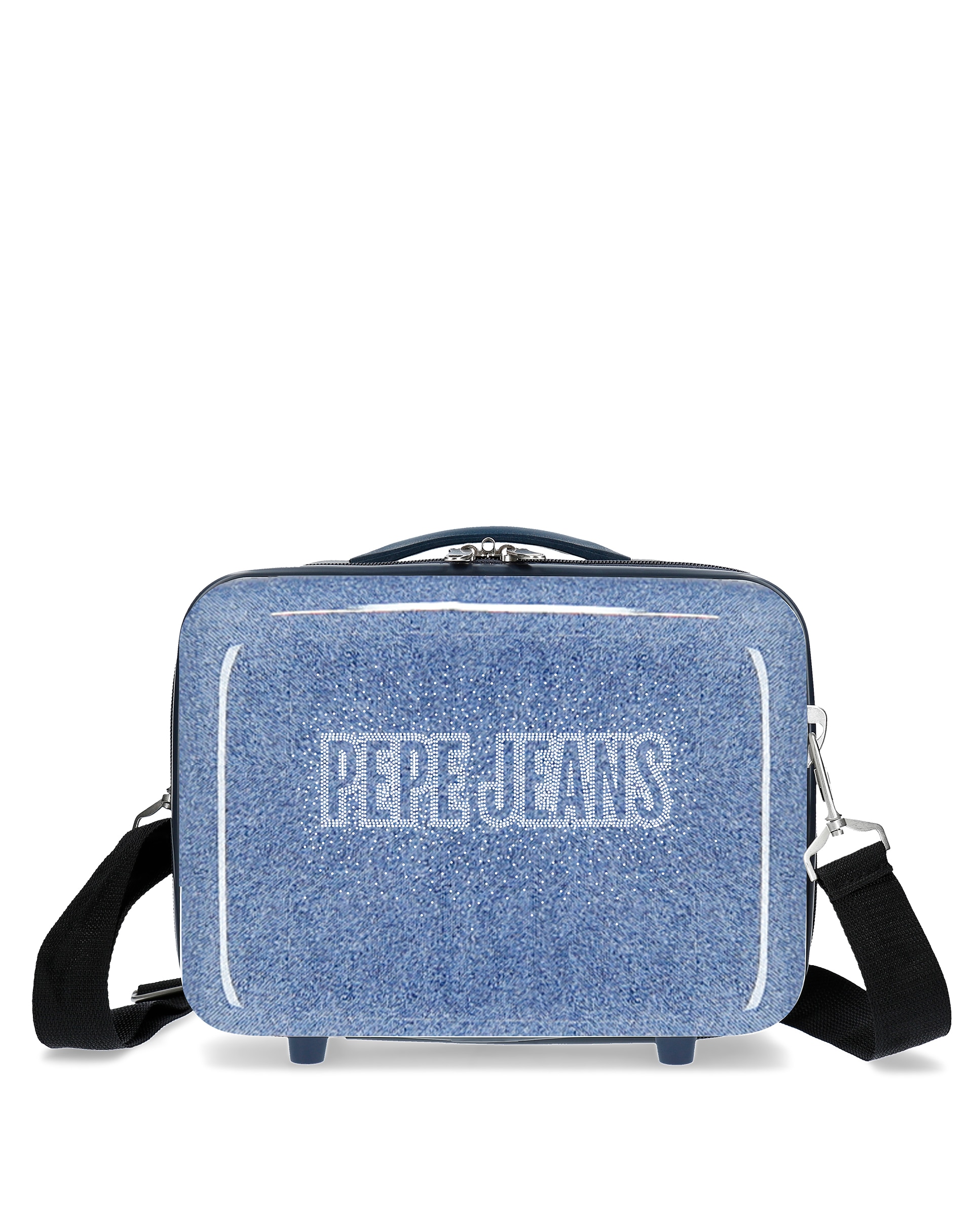 Pepe Jeans - Neceser adaptable a trolley Digital rígido con capacidad de 9L.