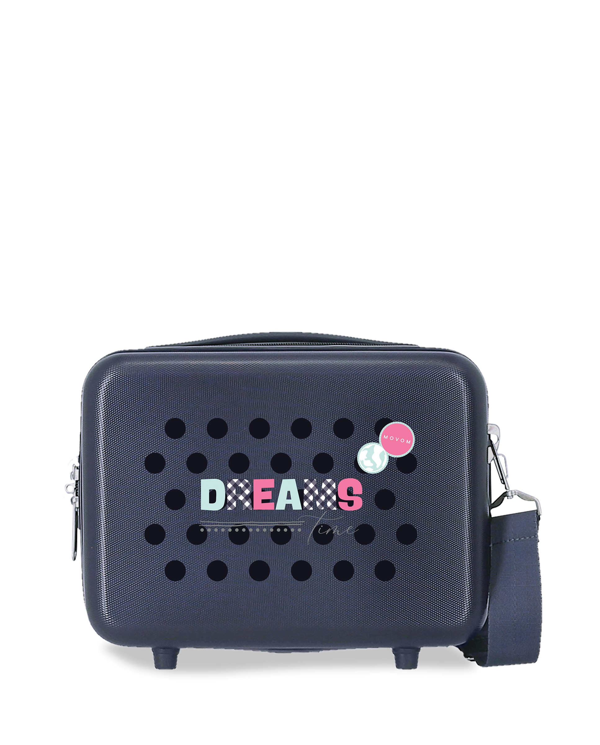 Necessaire Dreams Time Abs Rígido Adaptável a Trolley com Capacidade de 9l Azul-marinho-1