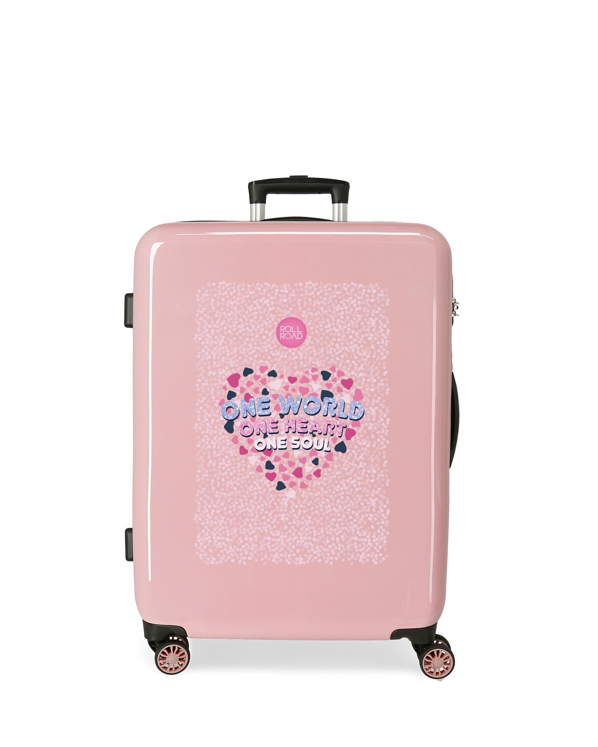 Movom - Maleta mediana One World rígida con capacidad de 70L.