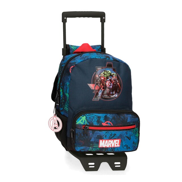 Imagen 0 de Mochila para niño Marvel on the Warpath 28cm con carro