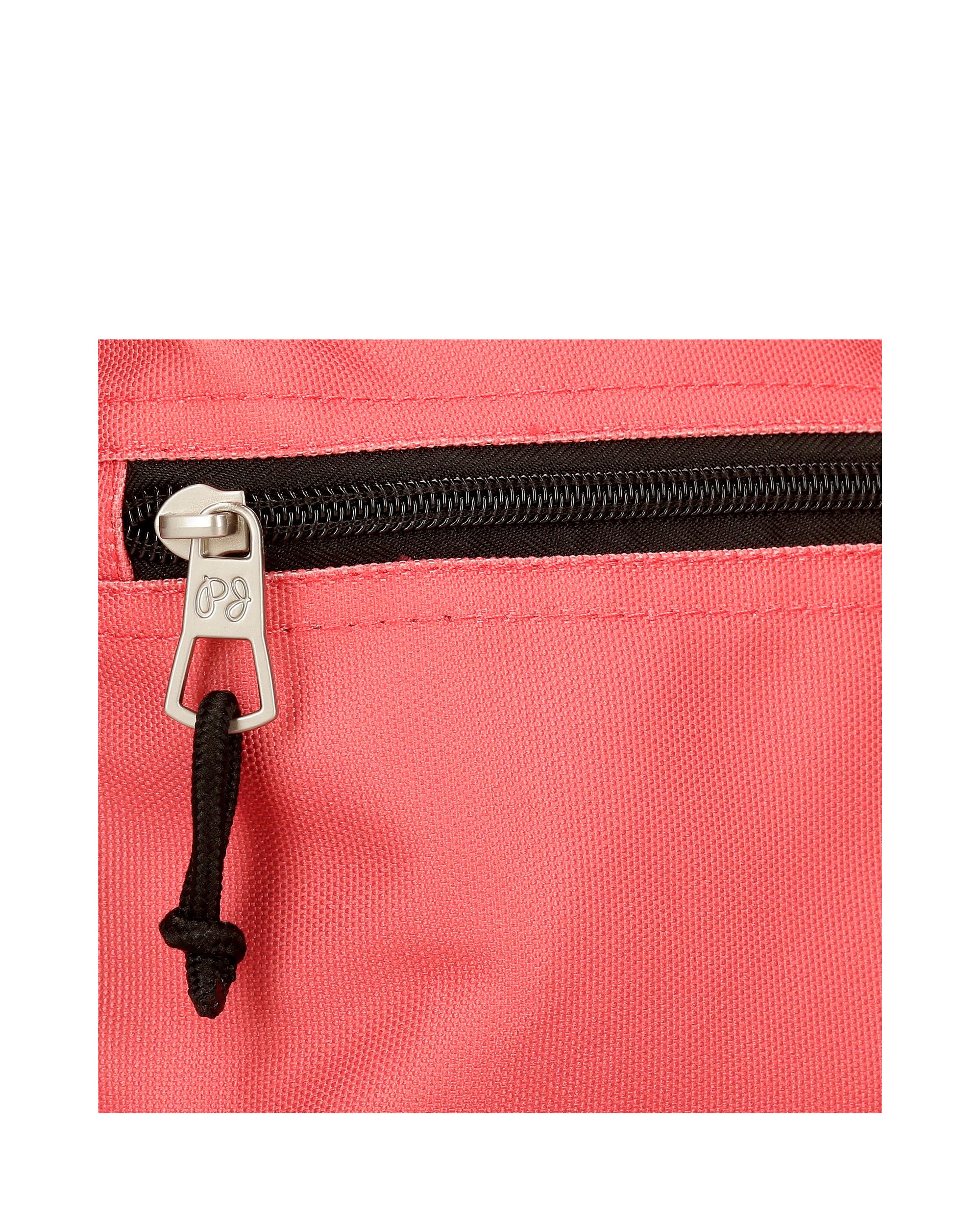 Estuche Pepe Jeans Aris Colorful tres compartimentos Coral Rosa-6