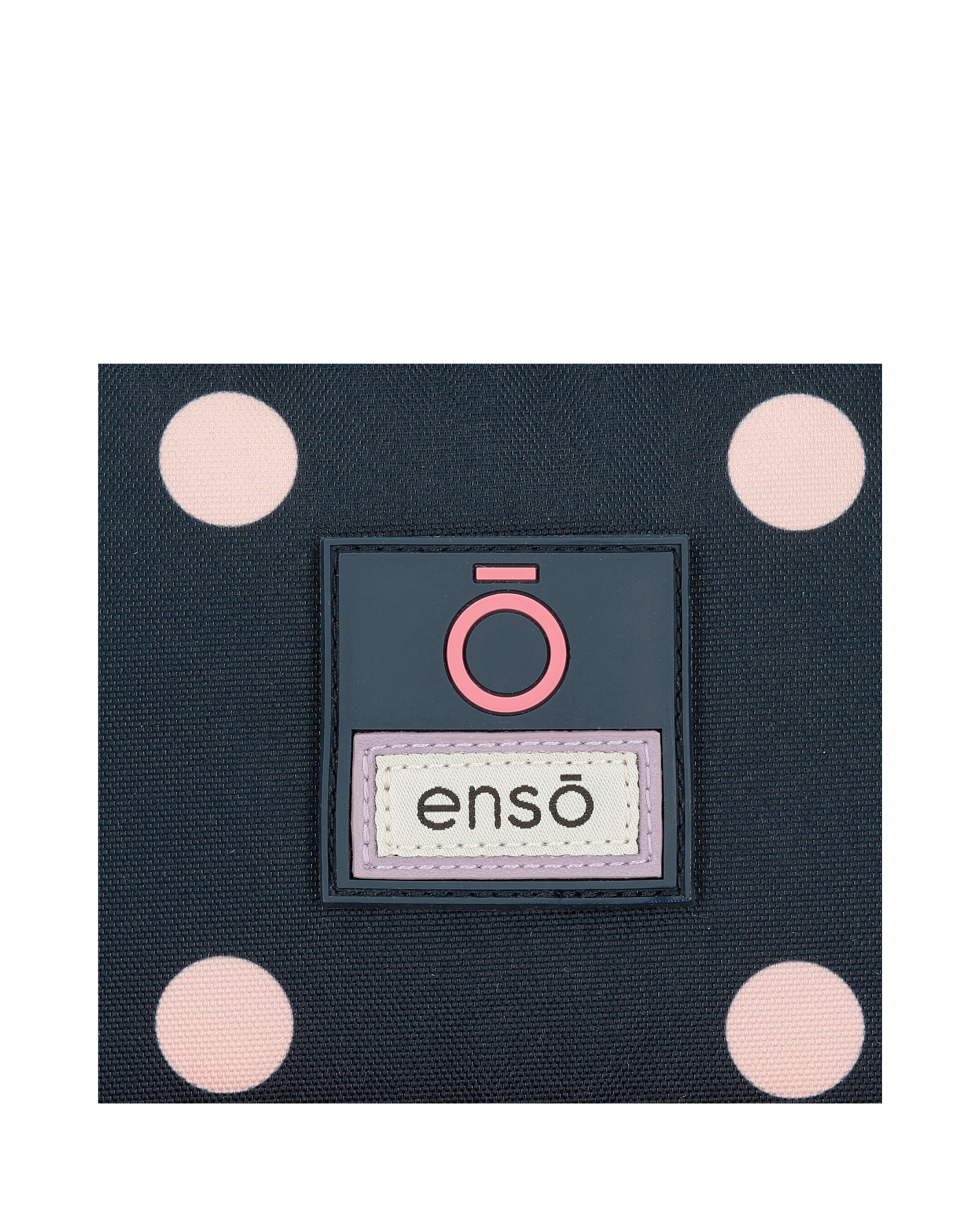 Estuche Enso Friends Together tres compartimentos con asa lateral Rosa-6