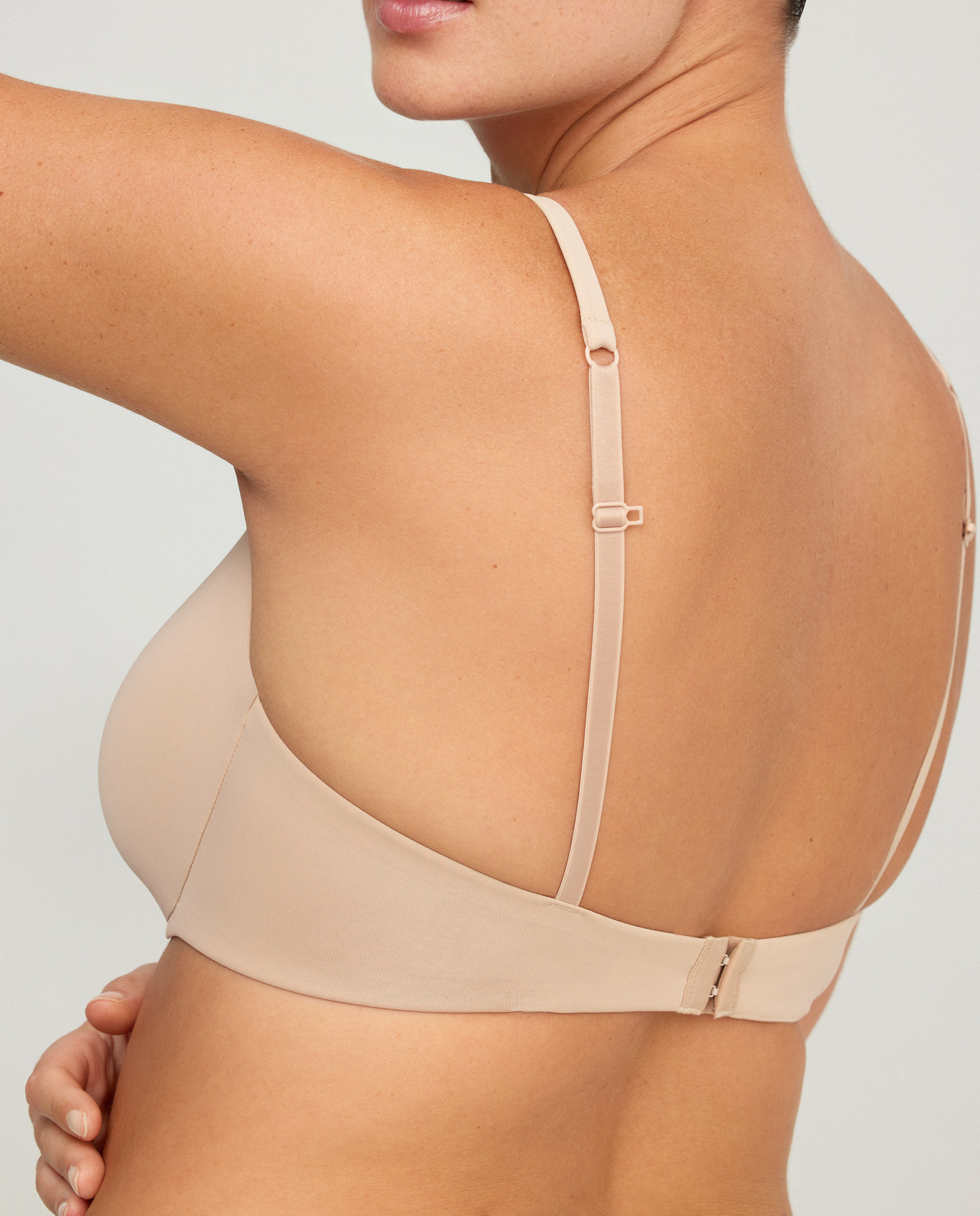 Sujetador sin copa y sin aros - Promise - Beige Beige-3