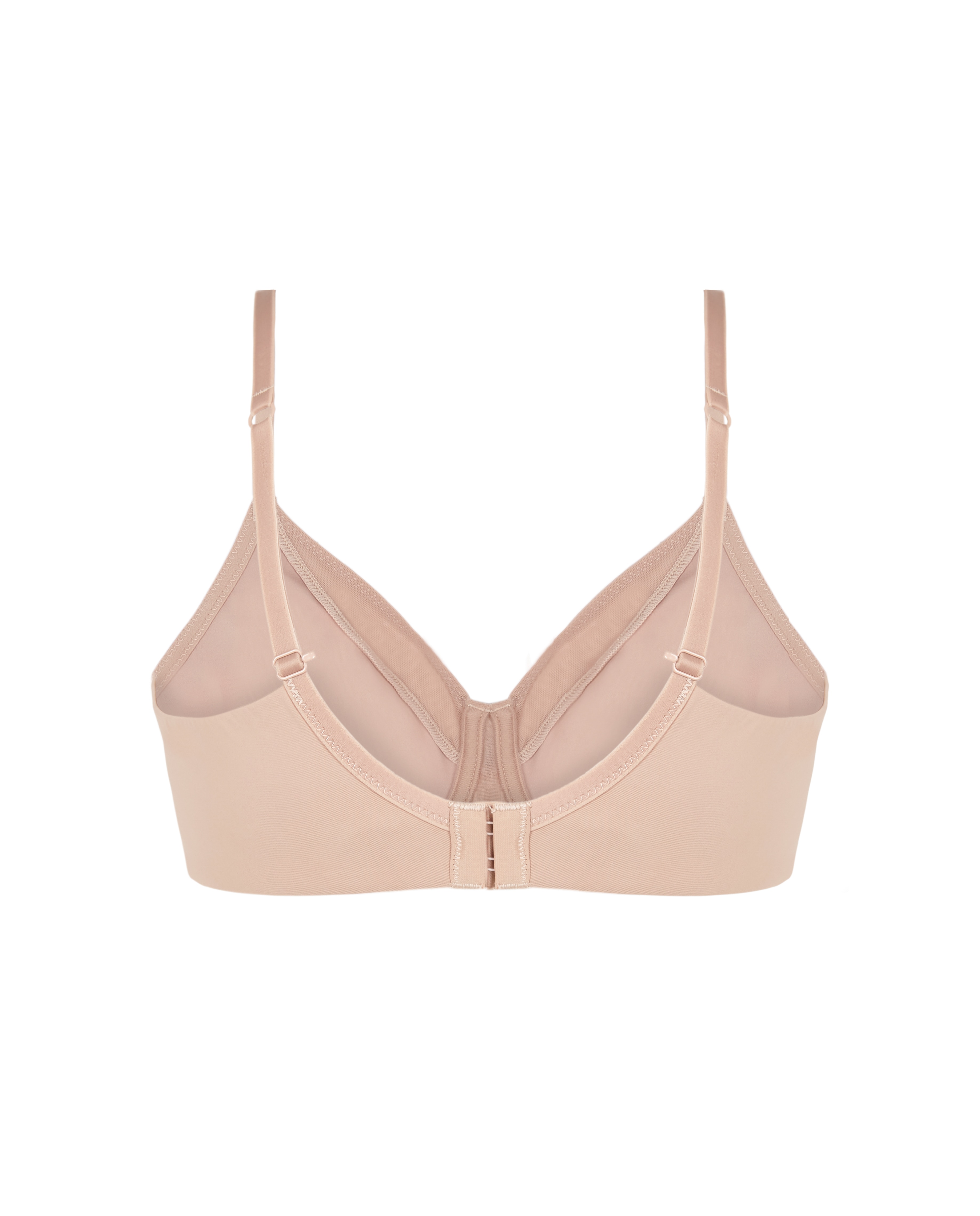 Sujetador reductor sin copa y con aros - Promise - Beige Beige-5