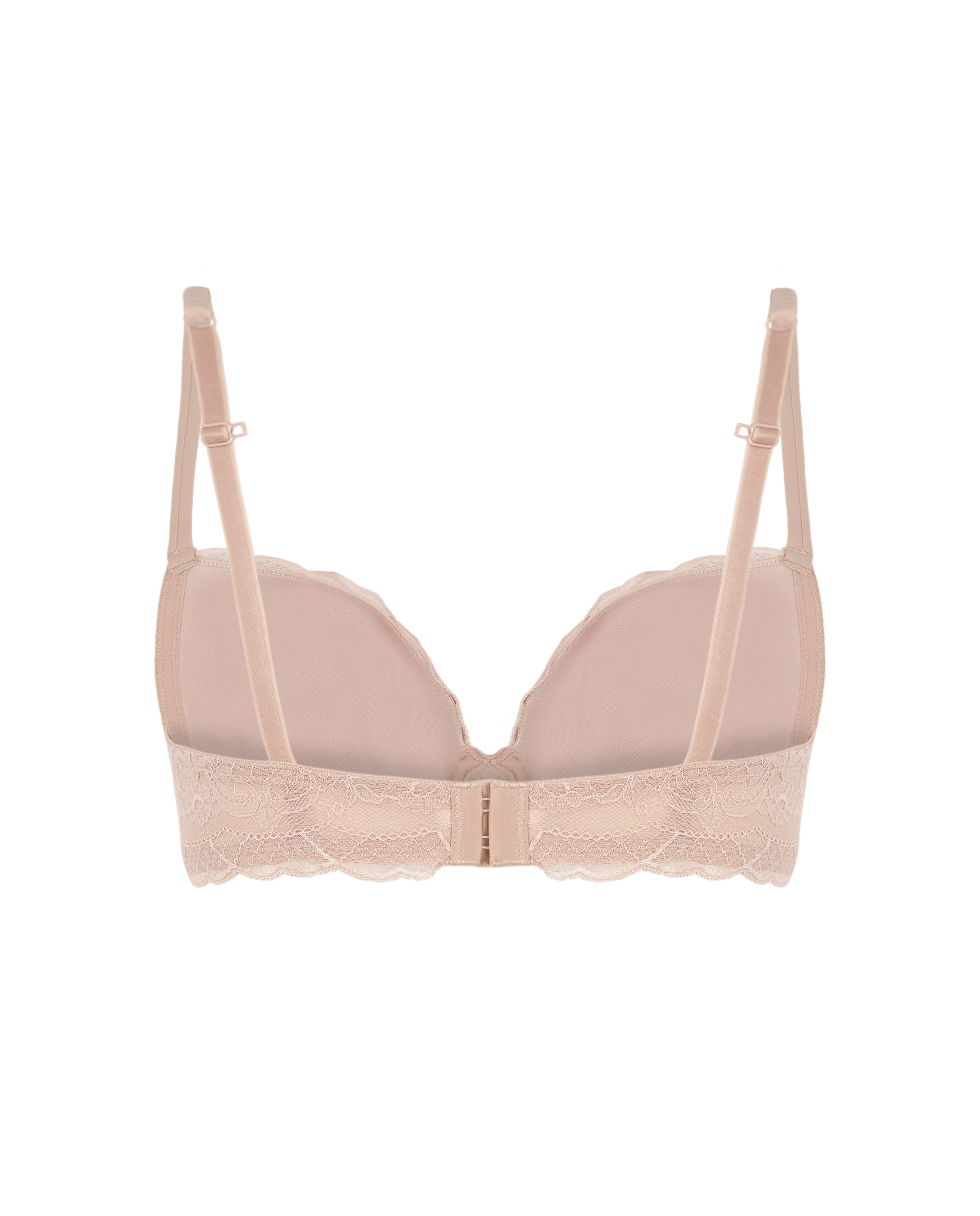 Sujetador push-up con aros encaje - Promise - Blanco Blanco-5