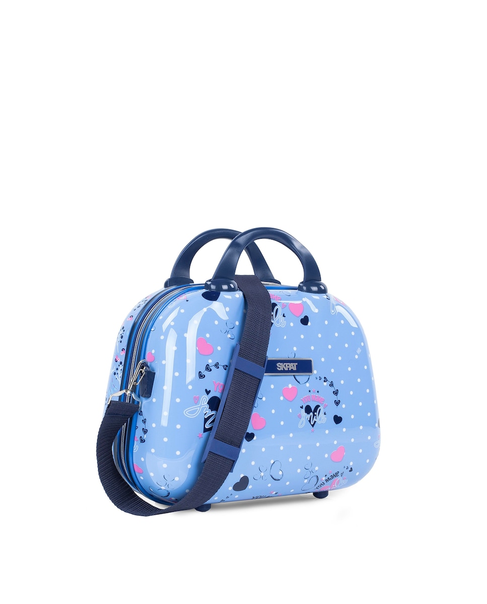 Neceser Infantil SKPAT Azul Bolsa De Aseo Resistente Para